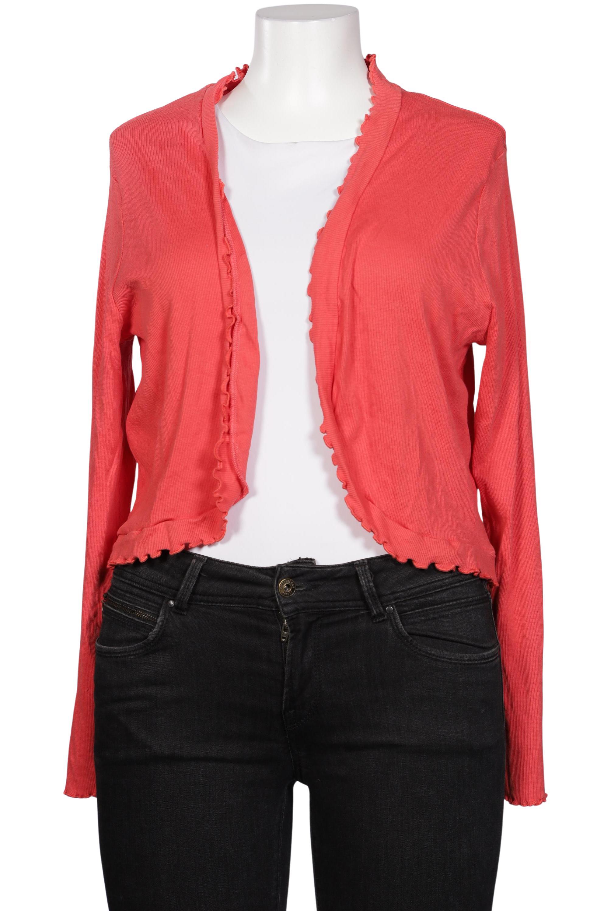 

Ulla Popken Damen Strickjacke, rot, Gr. 46