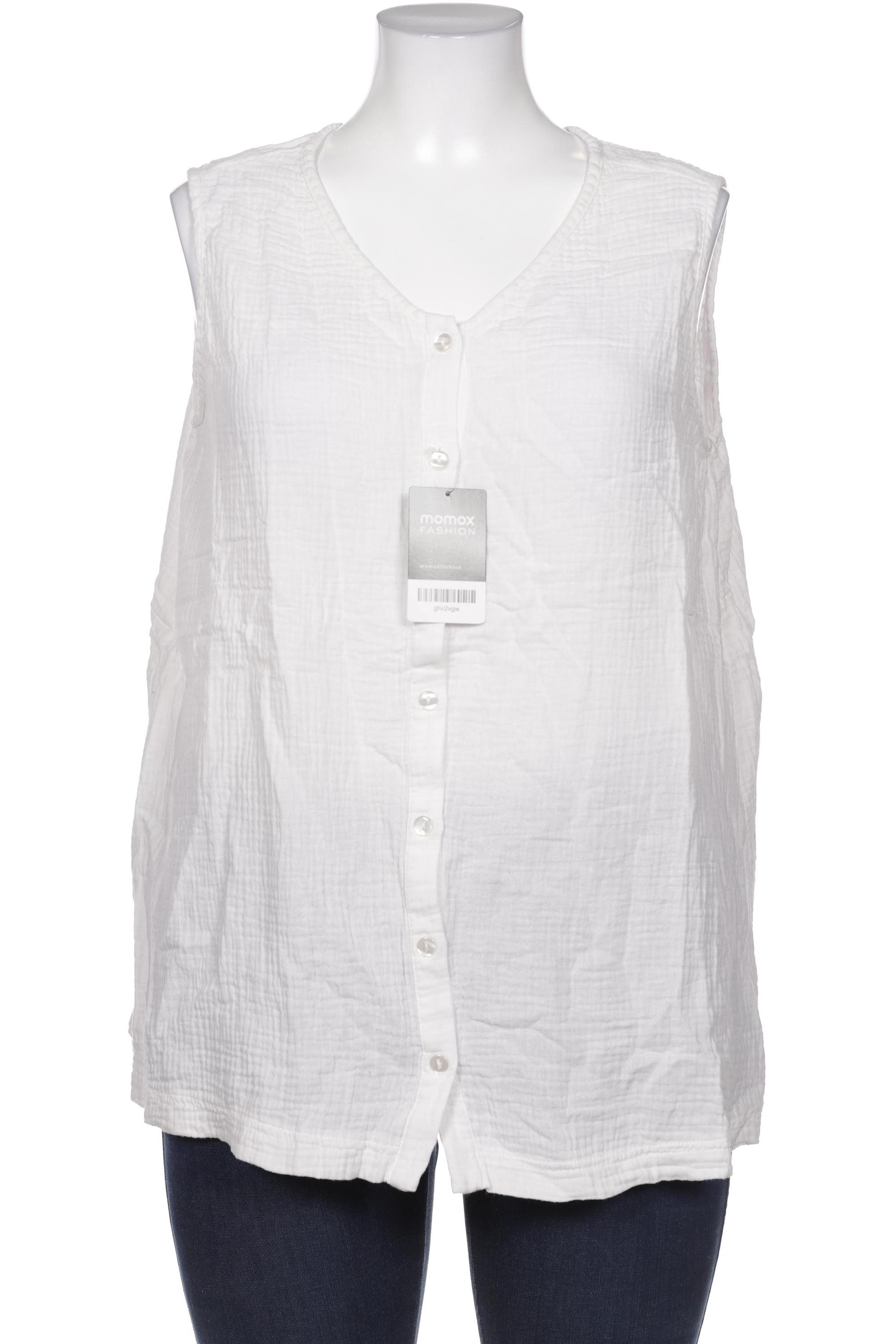

Ulla Popken Damen Bluse, weiß, Gr. 46