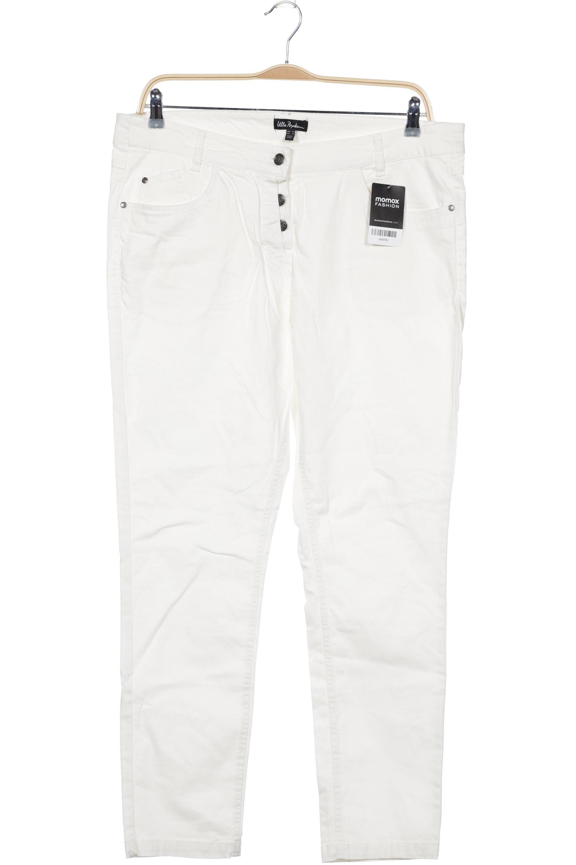 

Ulla Popken Damen Jeans, weiß, Gr. 46