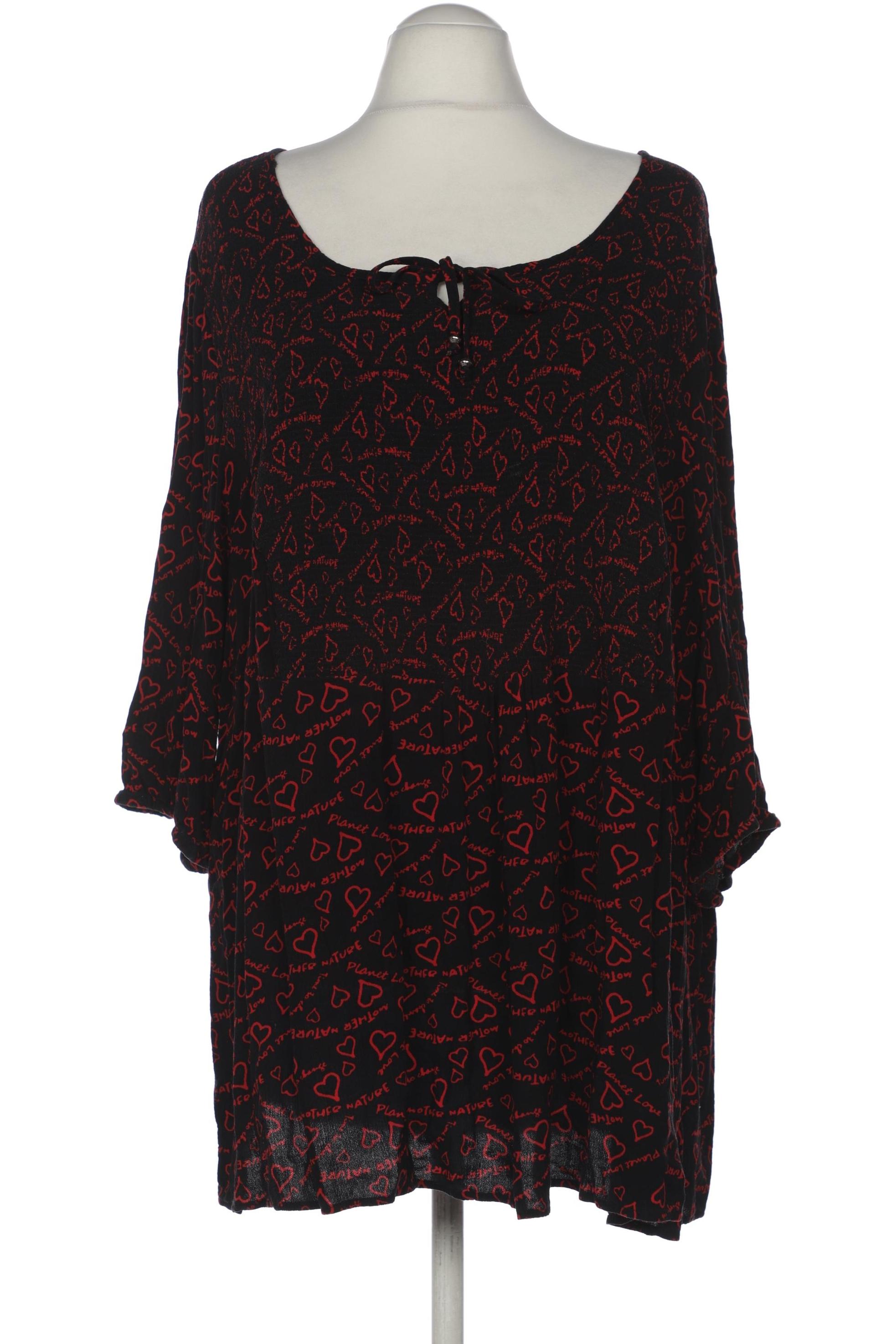 

Ulla Popken Damen Bluse, schwarz, Gr. 54