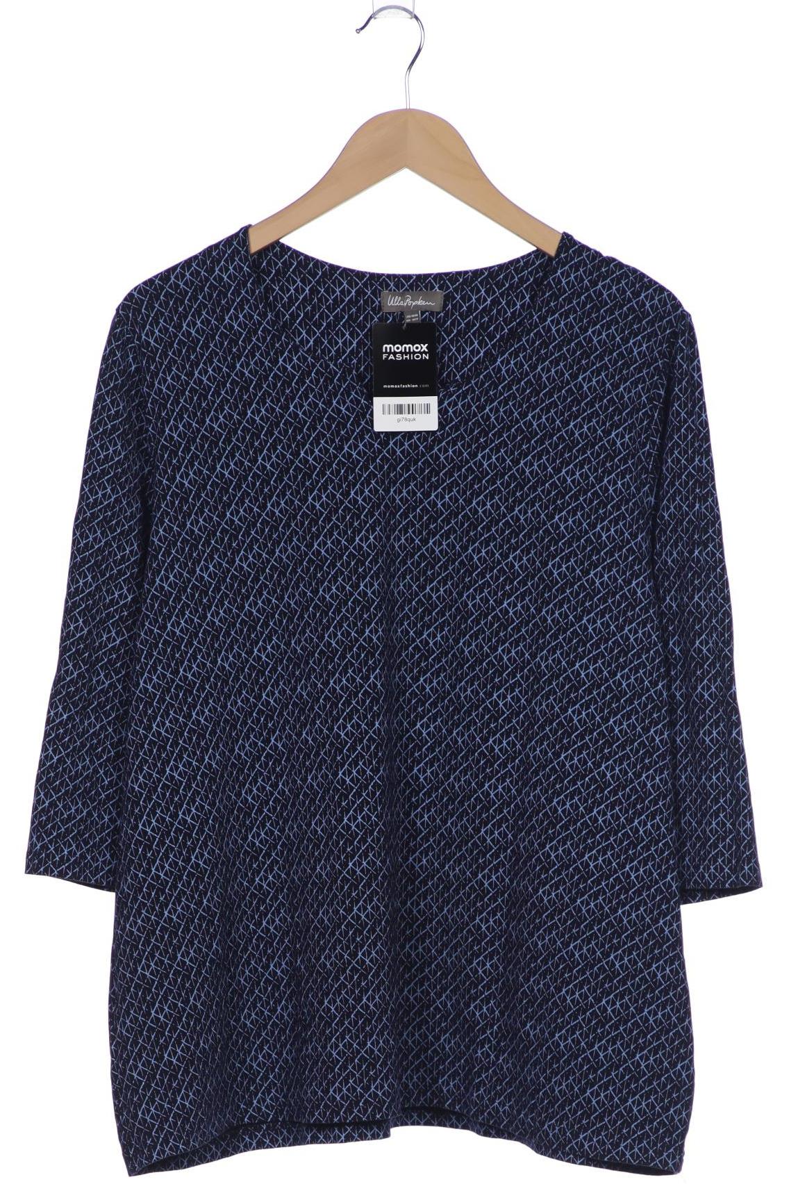 

Ulla Popken Damen Langarmshirt, marineblau, Gr. 46