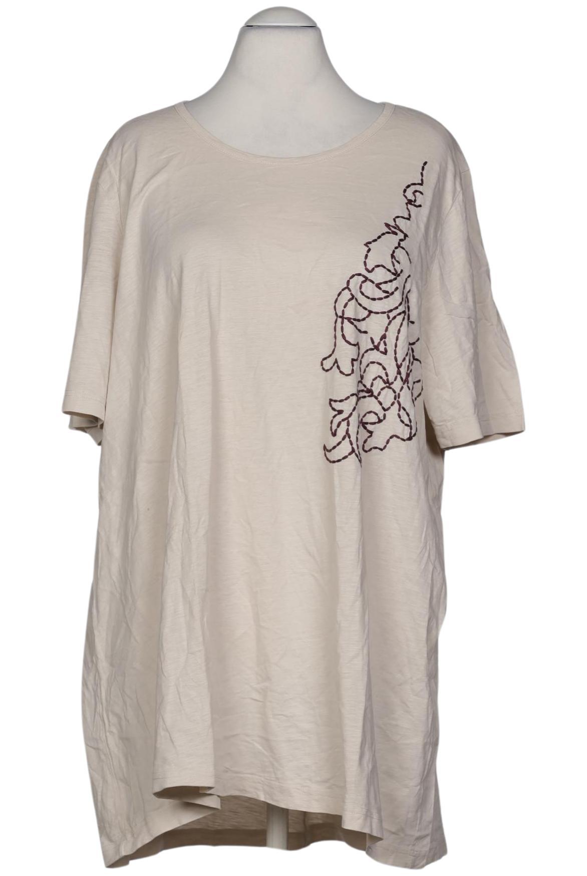 

Ulla Popken Damen T-Shirt, beige, Gr. 54