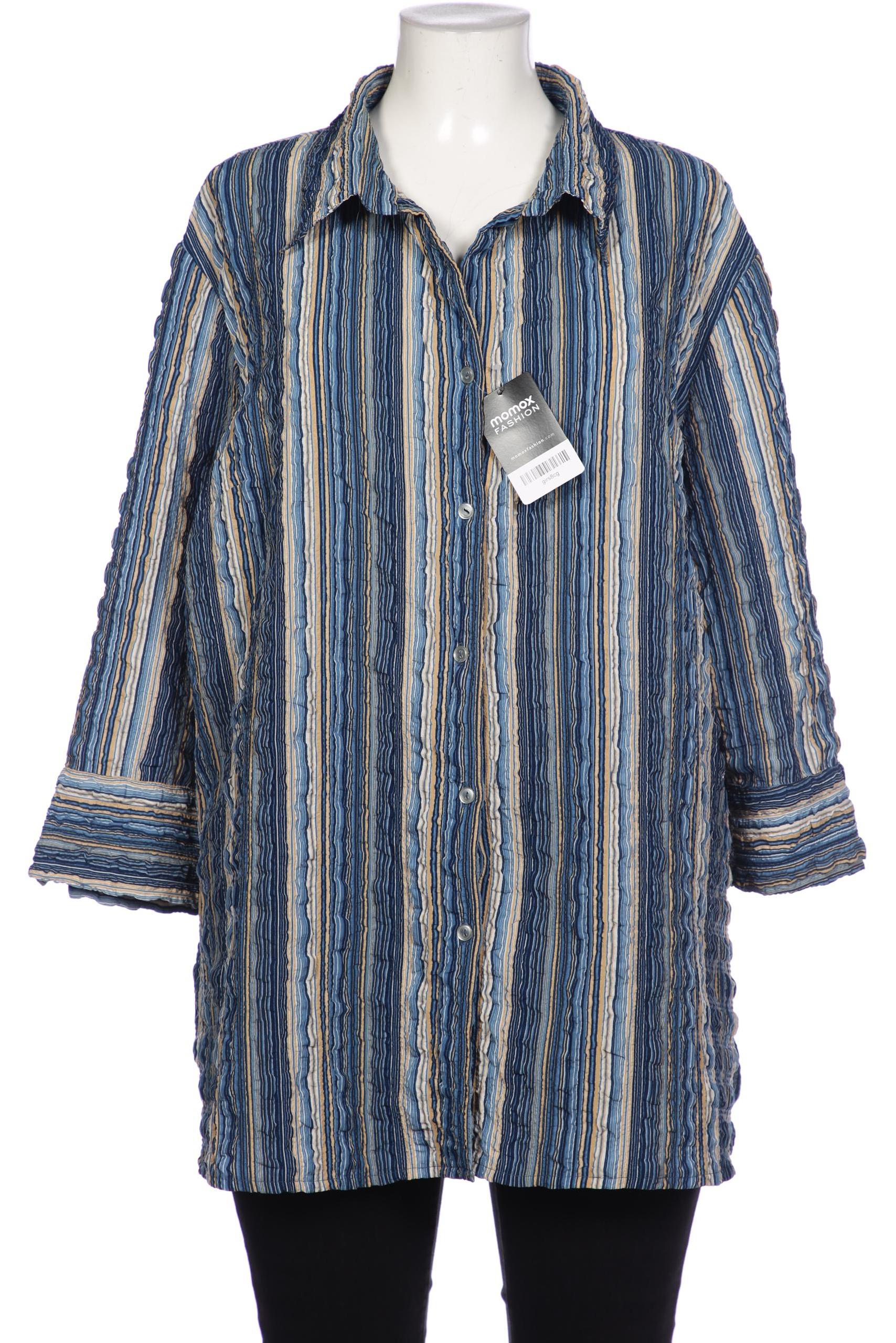 

Ulla Popken Damen Bluse, blau, Gr. 46