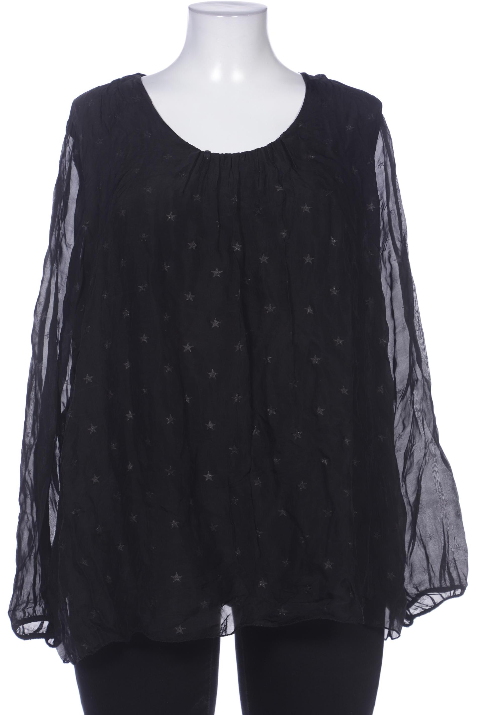 

Ulla Popken Damen Bluse, schwarz, Gr. 46