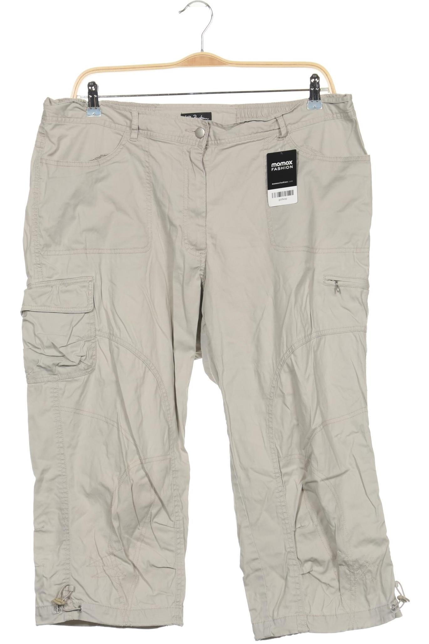 

Ulla Popken Damen Stoffhose, beige, Gr. 48