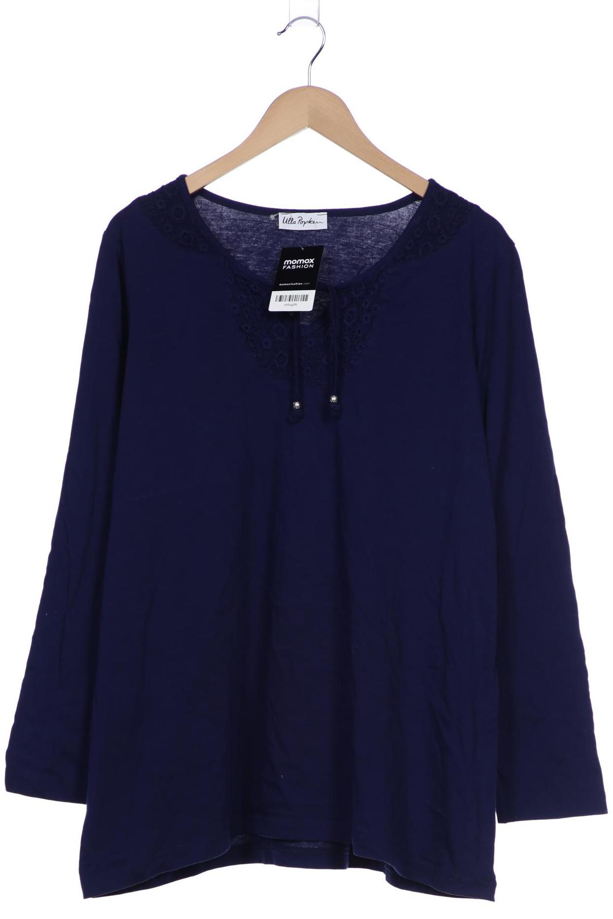 

Ulla Popken Damen Langarmshirt, marineblau, Gr. 46