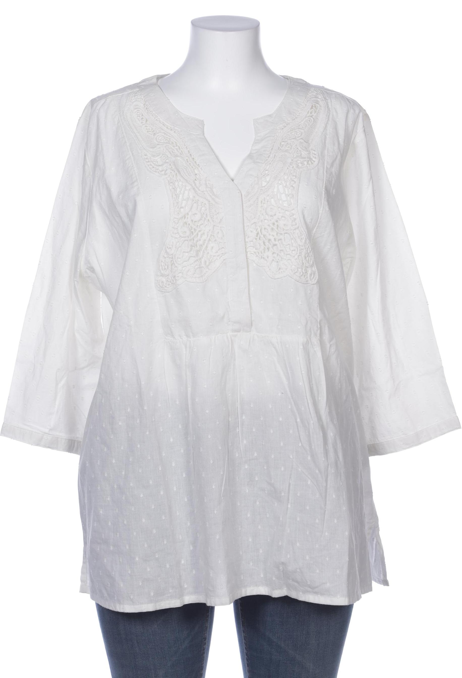 

Ulla Popken Damen Bluse, cremeweiß, Gr. 50