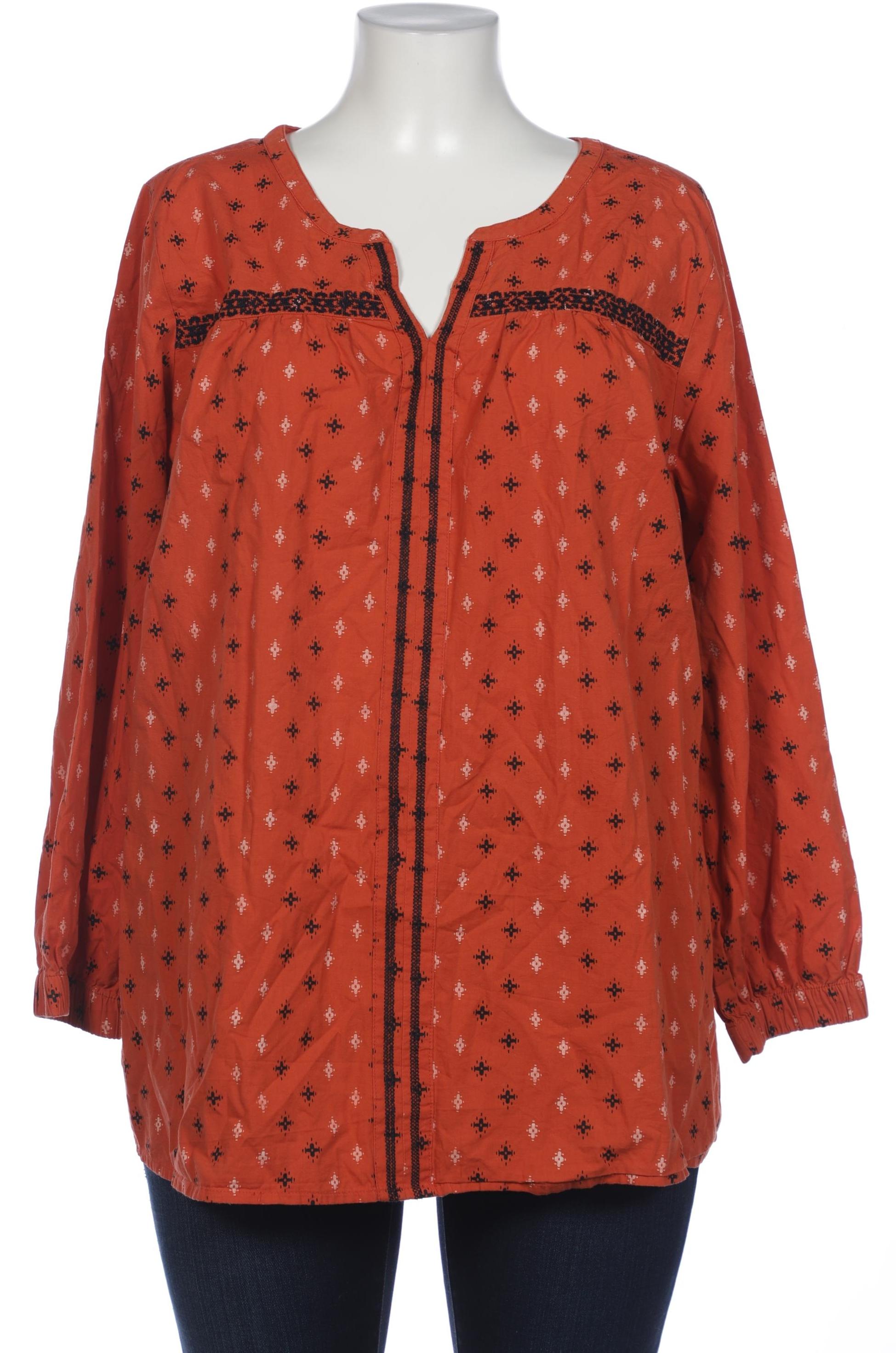 

Ulla Popken Damen Bluse, orange, Gr. 46