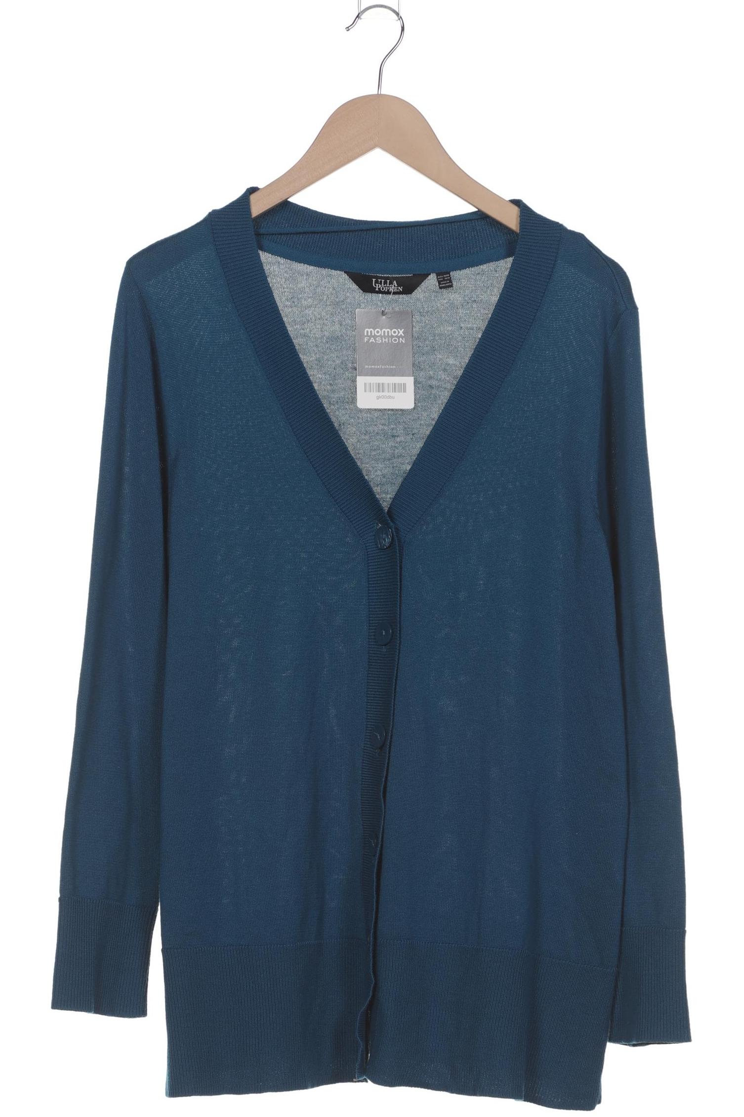 

Ulla Popken Damen Strickjacke, blau, Gr. 46
