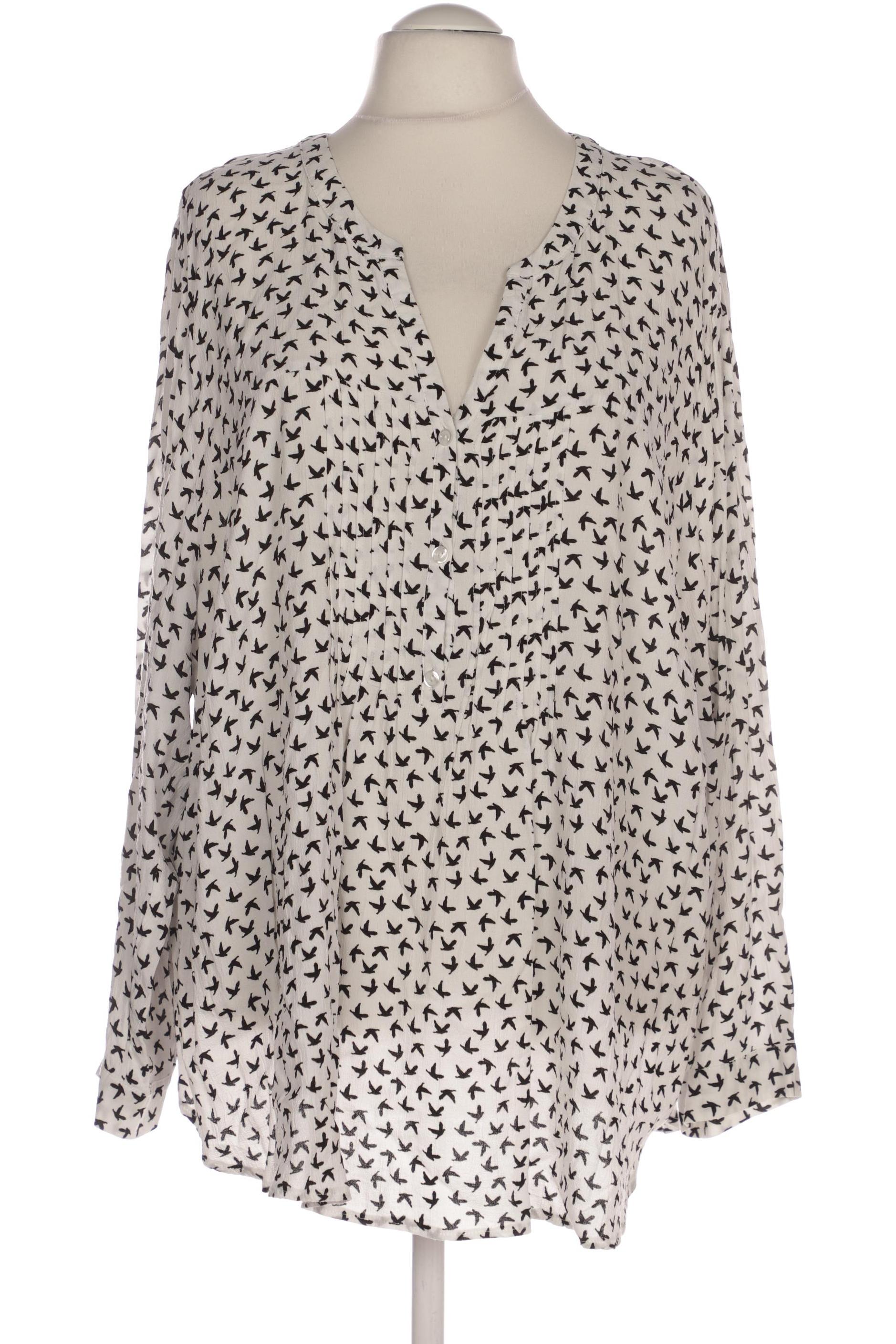 

Ulla Popken Damen Bluse, weiß, Gr. 56