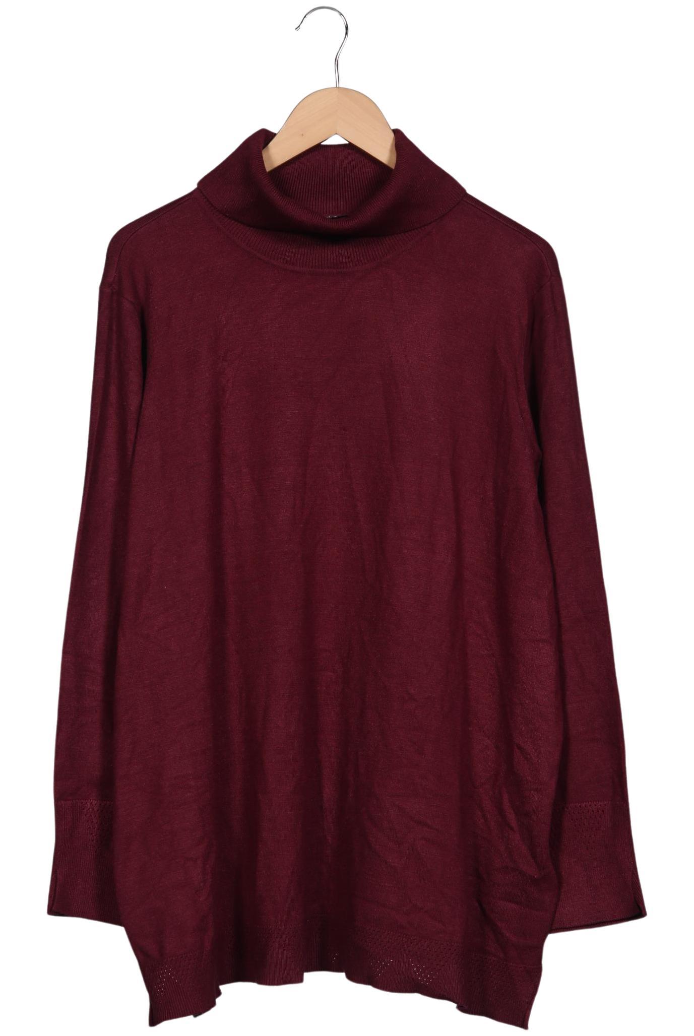 

Ulla Popken Damen Pullover, bordeaux, Gr. 50