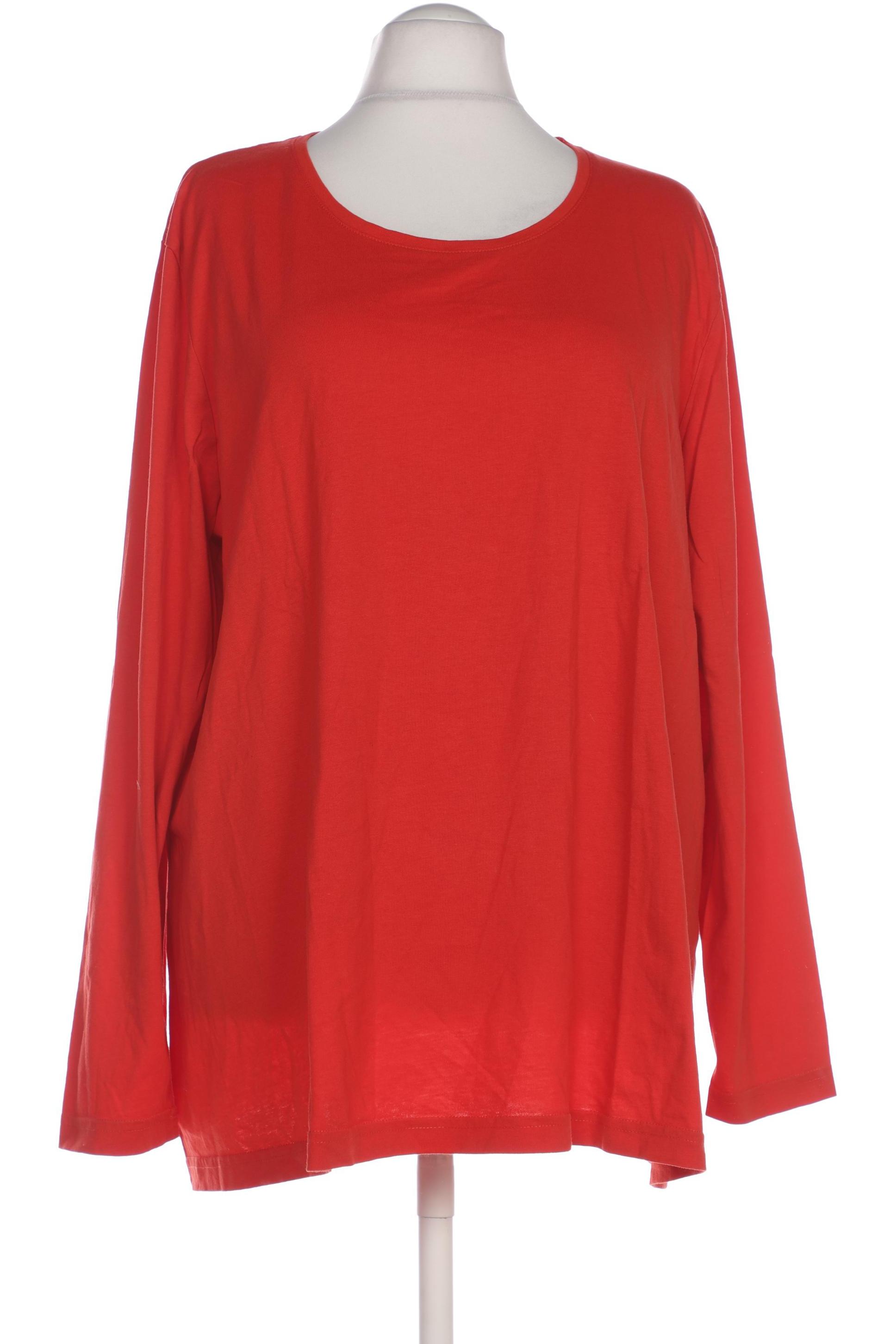 

Ulla Popken Damen Langarmshirt, rot, Gr. 54