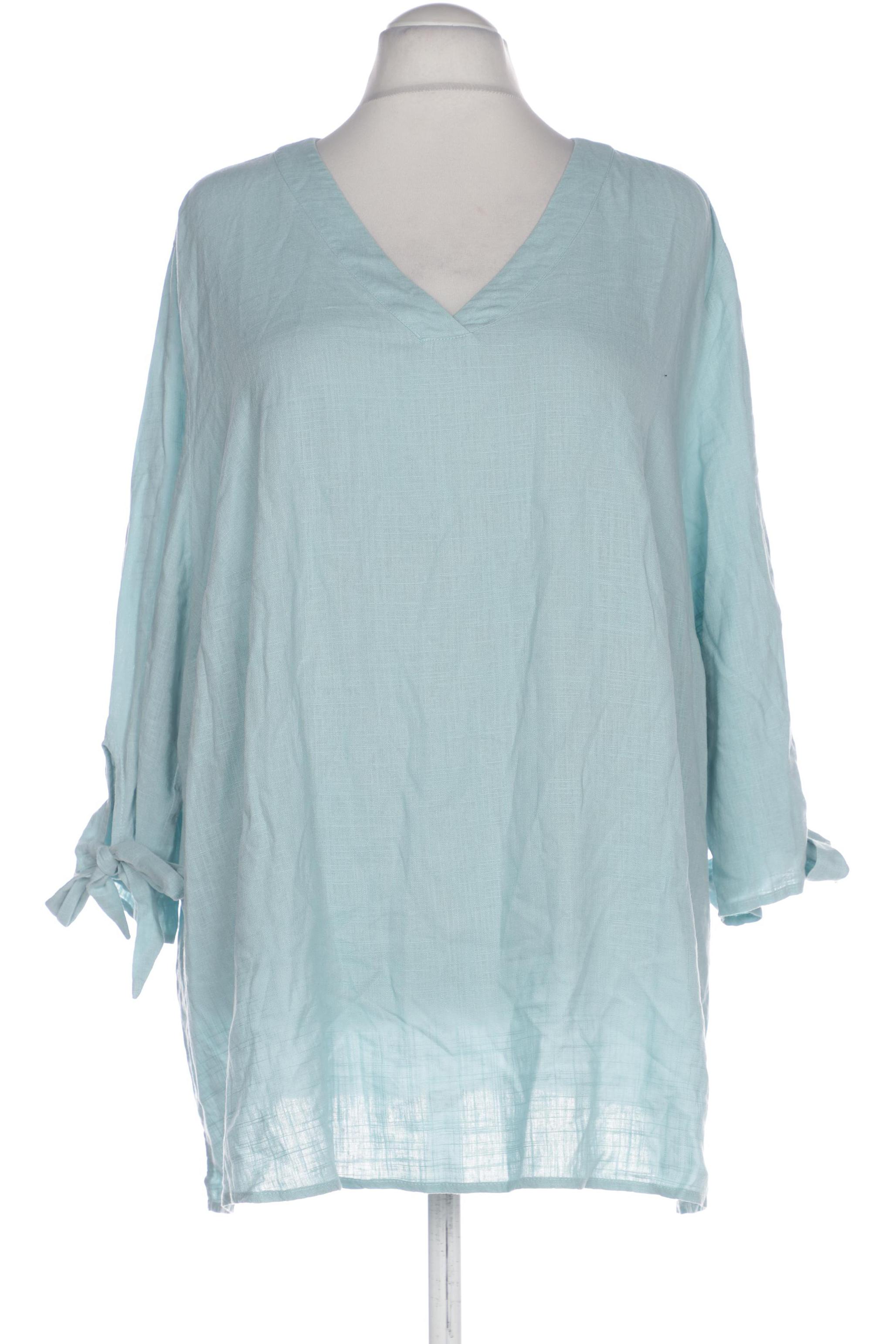 

Ulla Popken Damen Bluse, blau, Gr. 54
