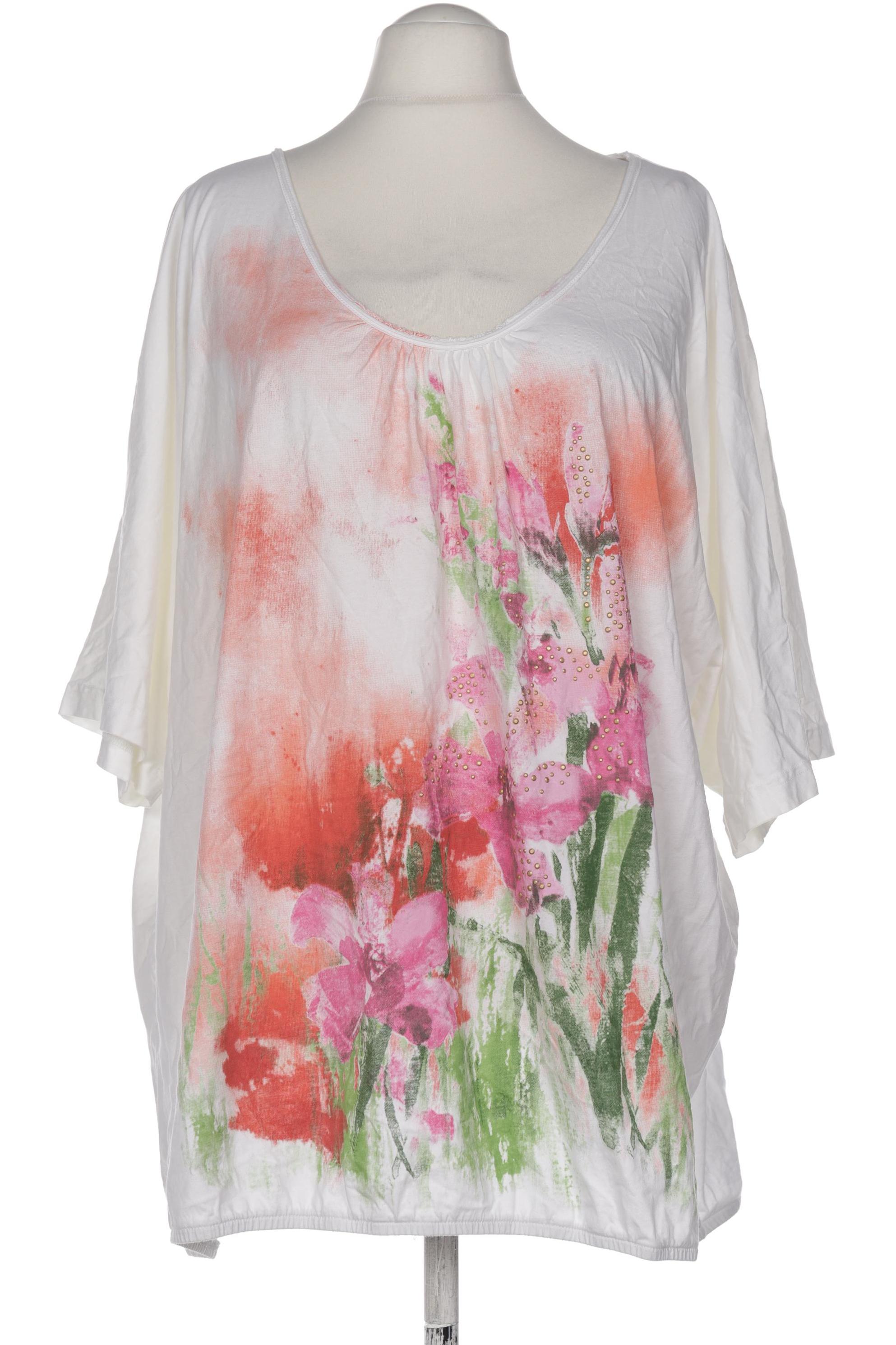 

Ulla Popken Damen T-Shirt, weiß, Gr. 58