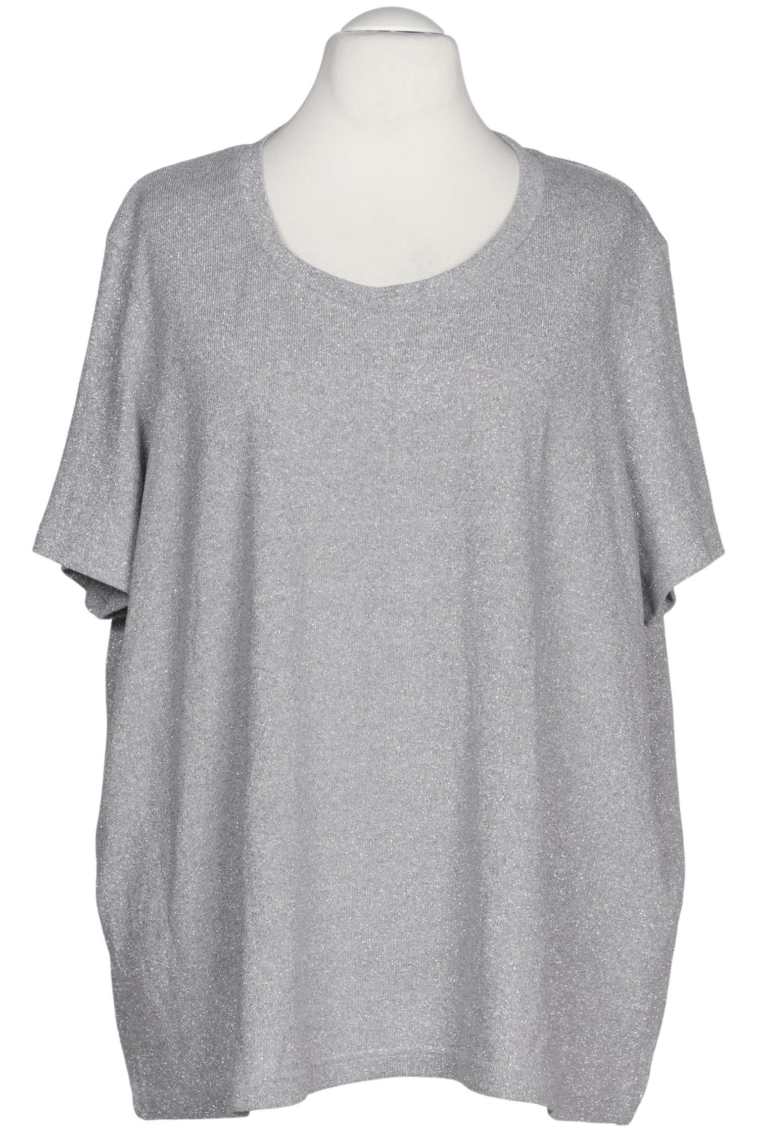 

Ulla Popken Damen Pullover, grau, Gr. 58