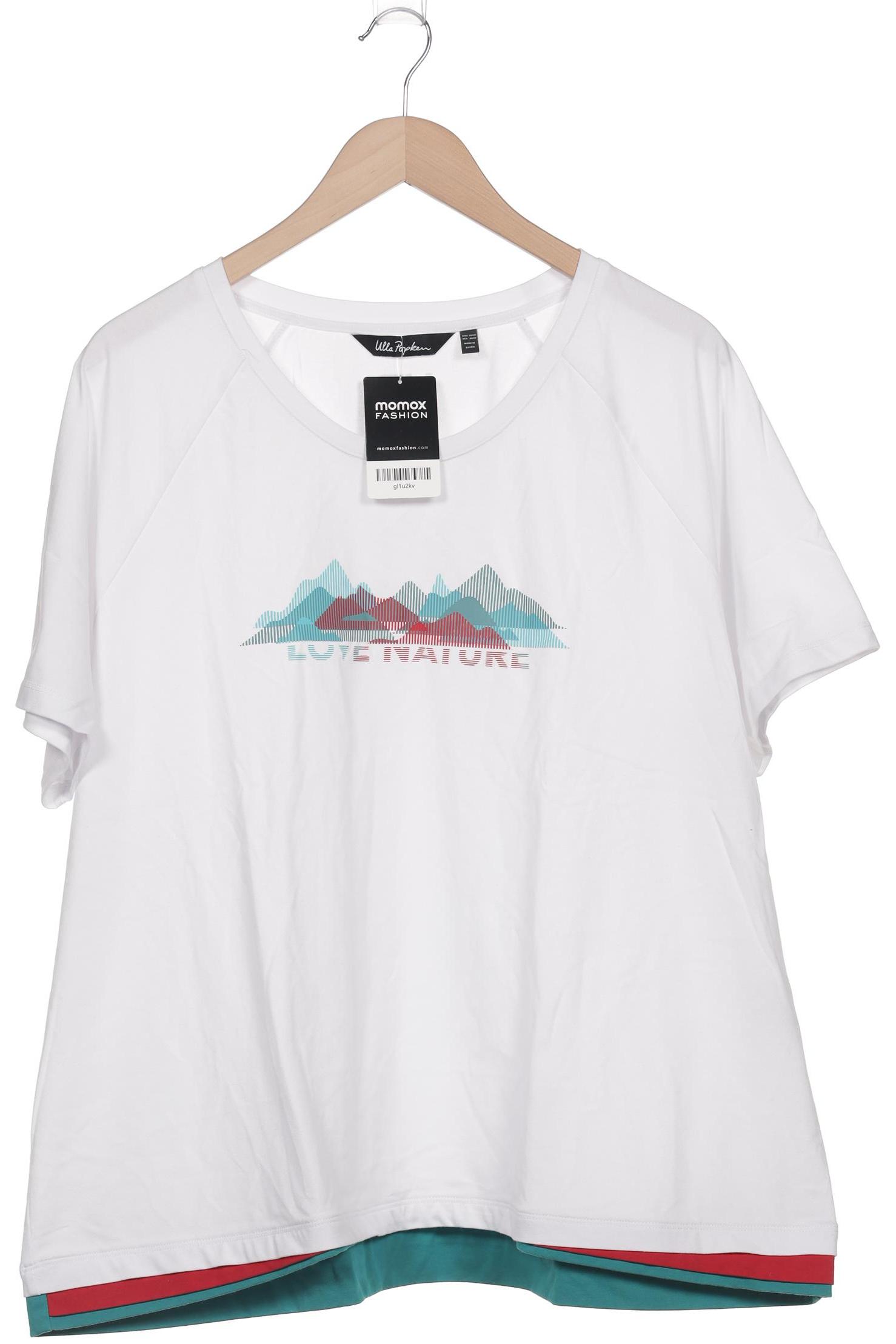 

Ulla Popken Damen T-Shirt, weiß, Gr. 50