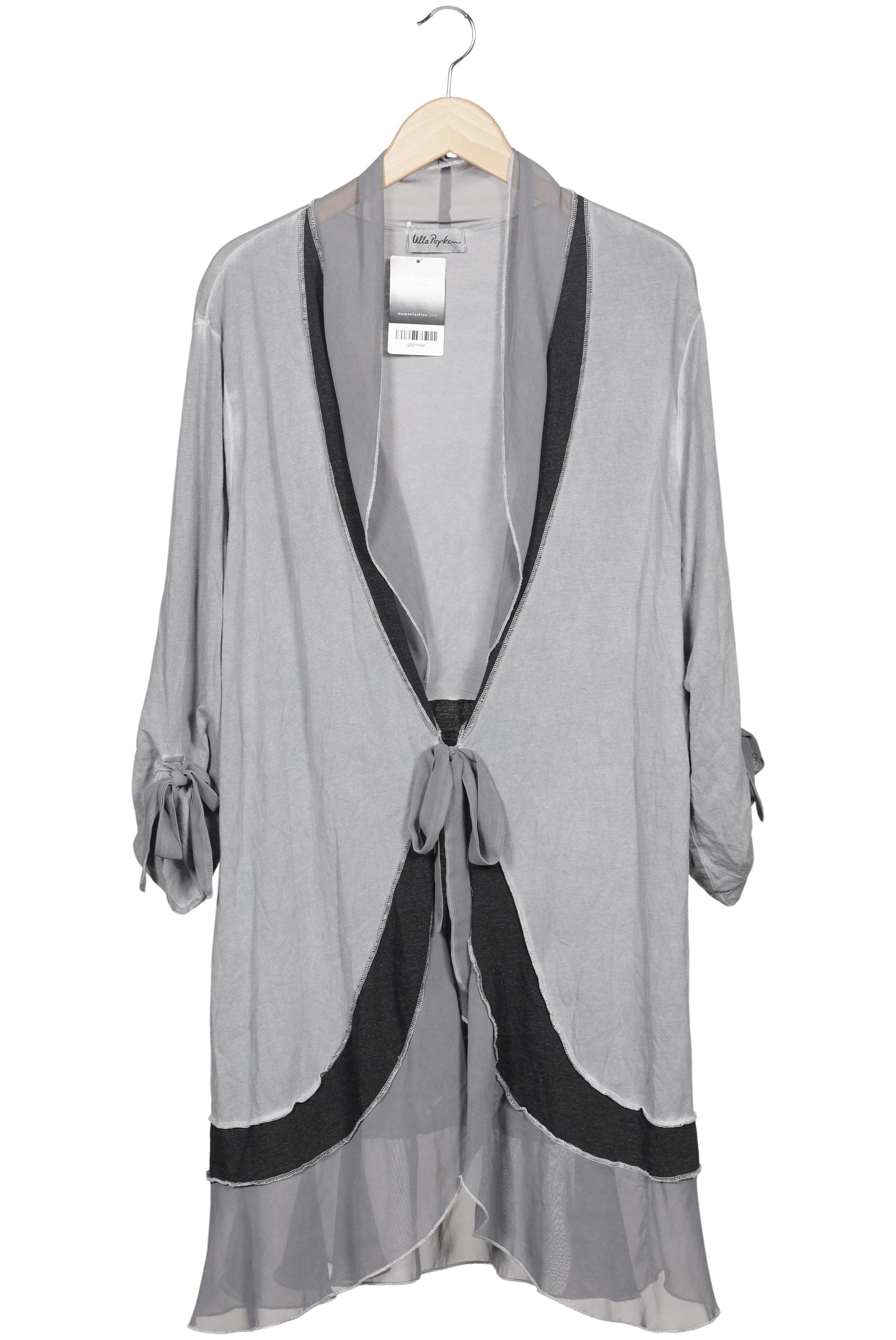 

Ulla Popken Damen Strickjacke, grau, Gr. 50