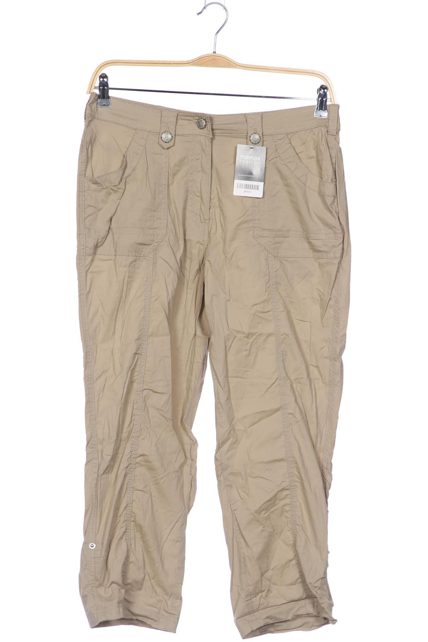 

Ulla Popken Damen Stoffhose, beige, Gr. 42