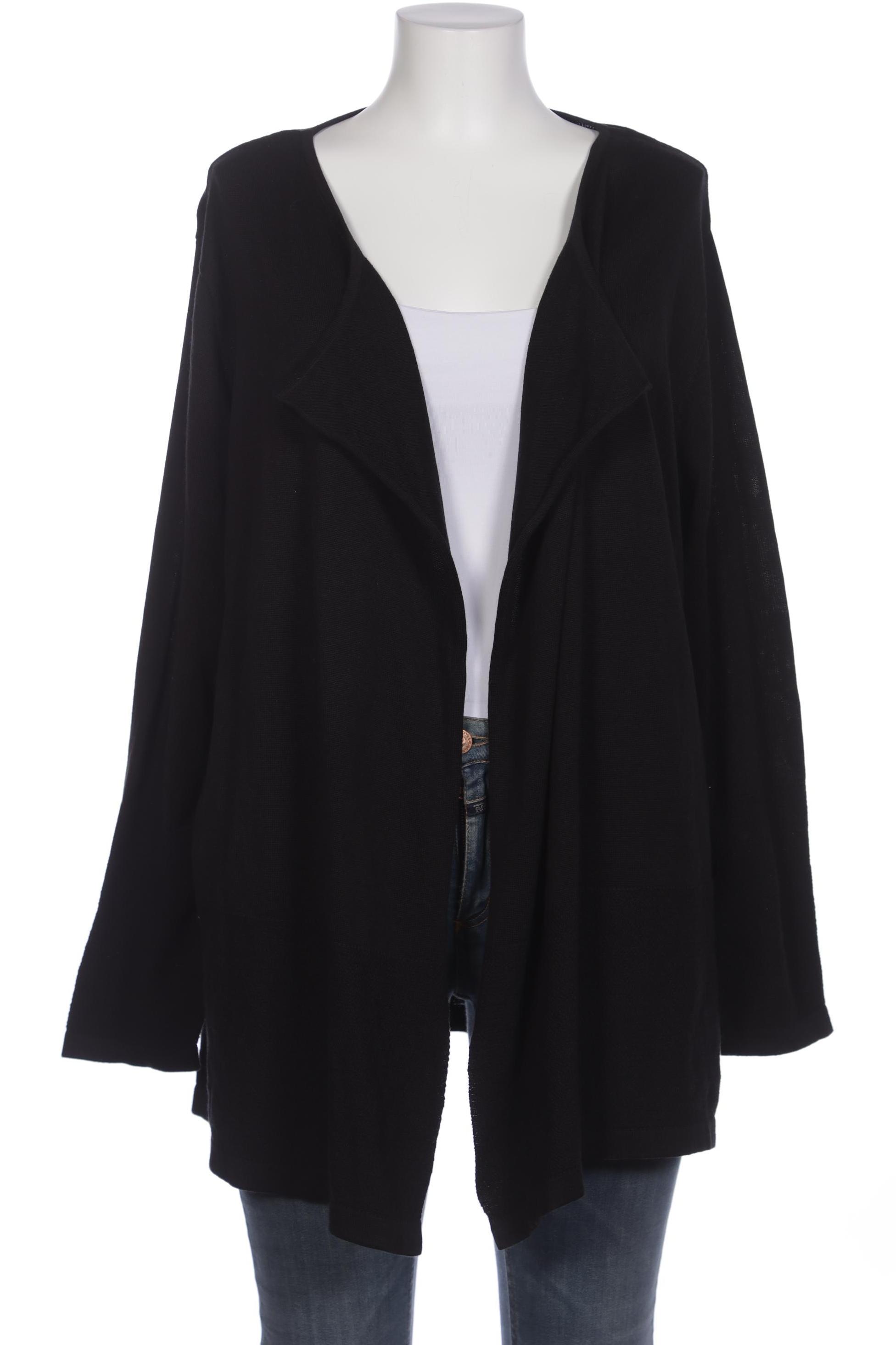 

Ulla Popken Damen Strickjacke, schwarz, Gr. 46