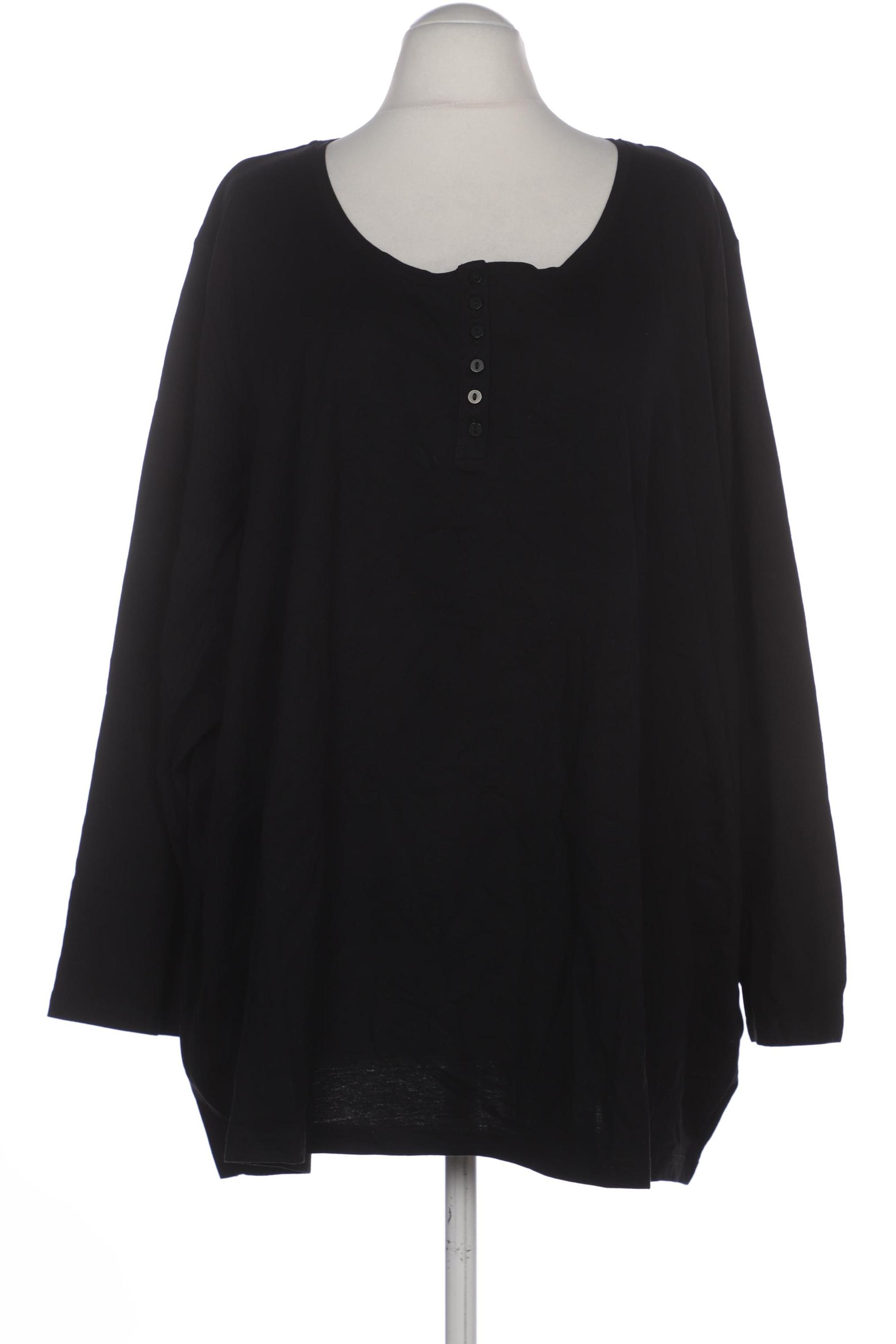 

Ulla Popken Damen Langarmshirt, schwarz, Gr. 58