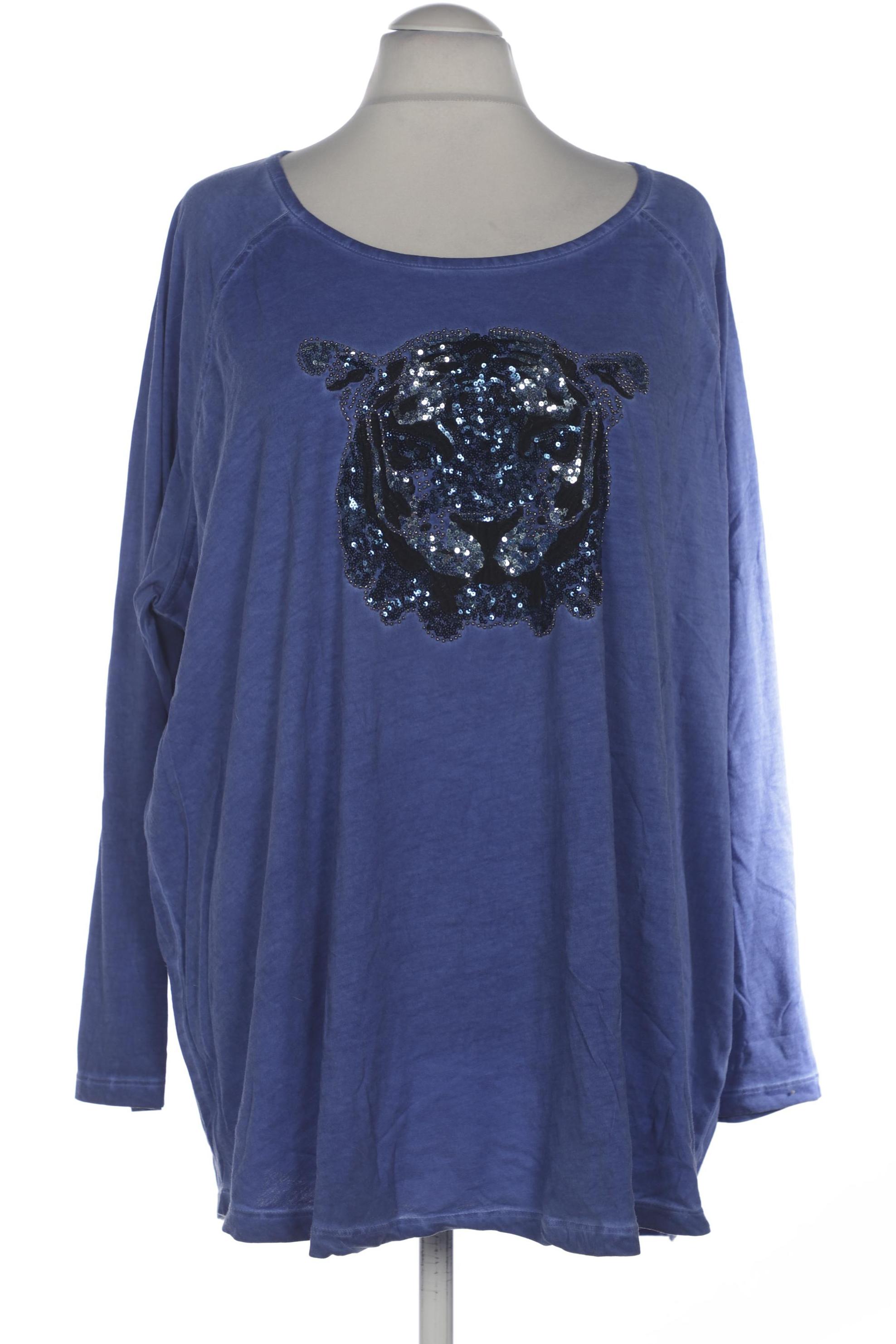 

Ulla Popken Damen Langarmshirt, flieder, Gr. 54