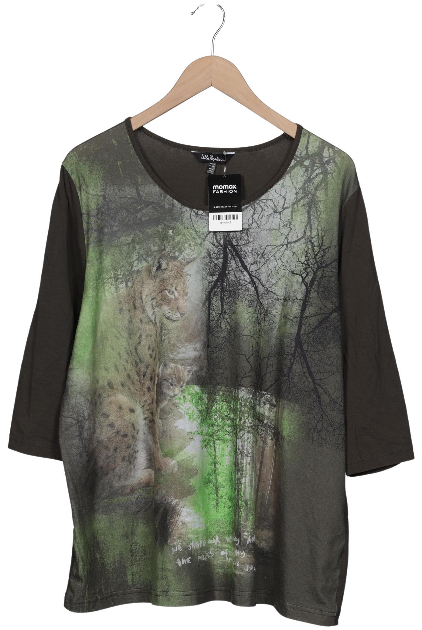 

Ulla Popken Damen T-Shirt, grün, Gr. 46