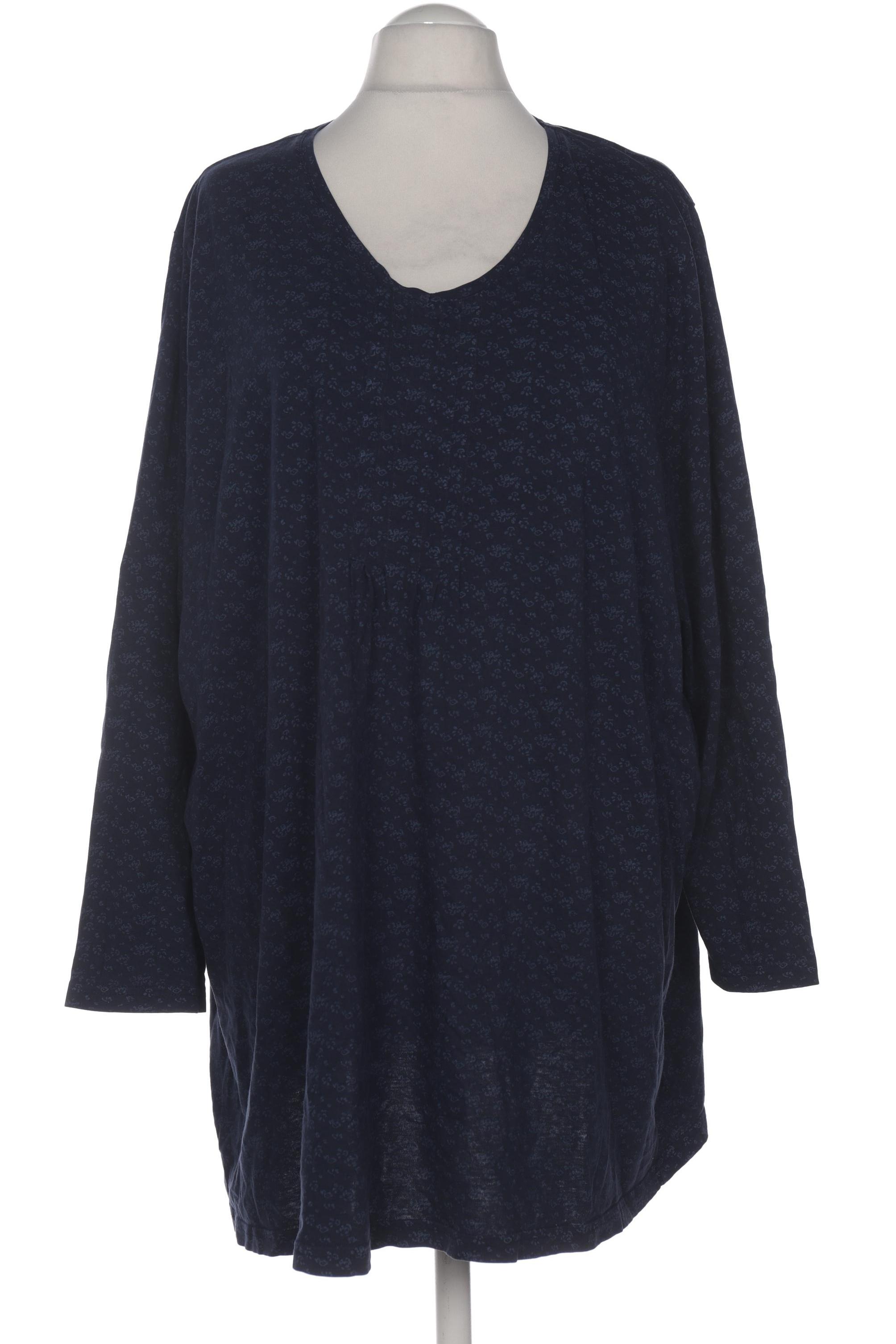 

Ulla Popken Damen Langarmshirt, marineblau, Gr. 58