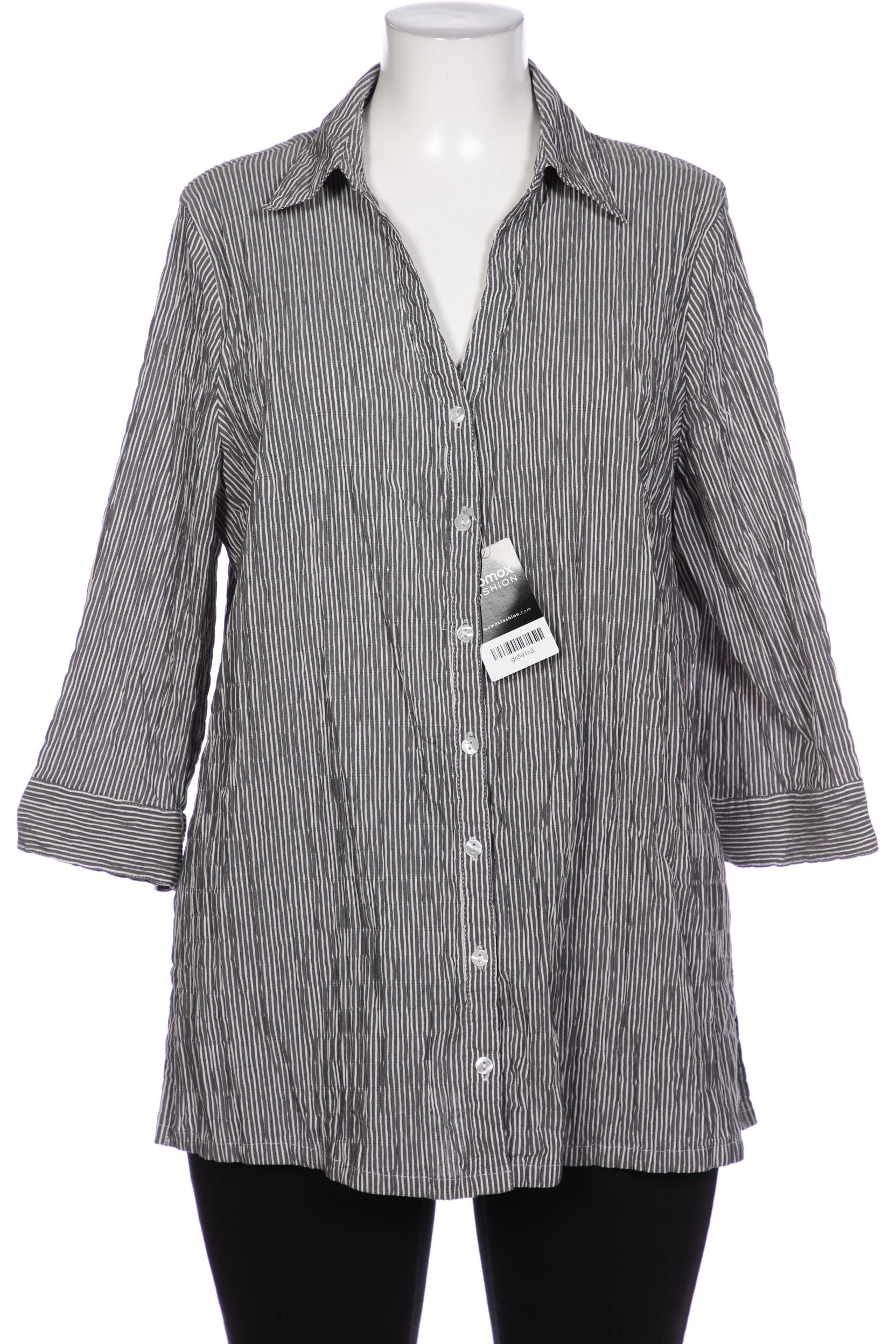 

Ulla Popken Damen Bluse, grau, Gr. 46