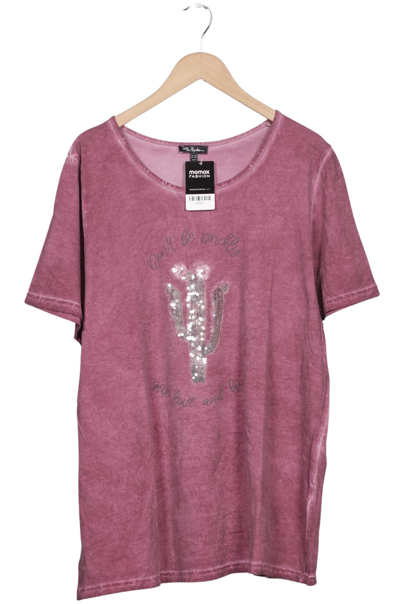 

Ulla Popken Damen T-Shirt, bordeaux, Gr. 50