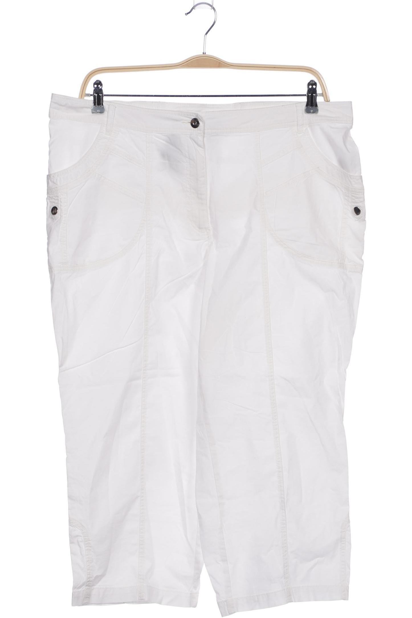 

Ulla Popken Damen Stoffhose, weiß, Gr. 48