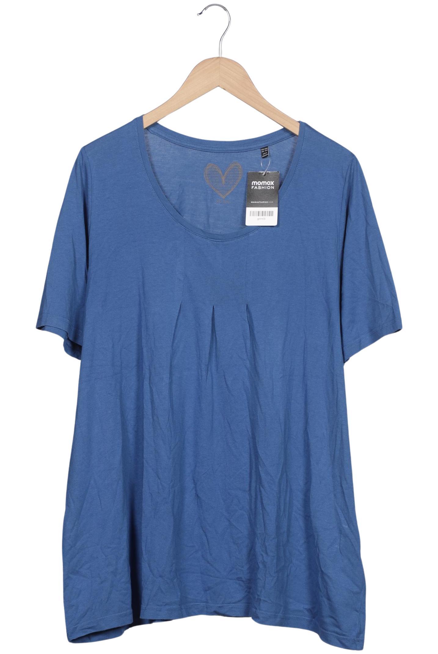 

Ulla Popken Damen T-Shirt, blau, Gr. 46