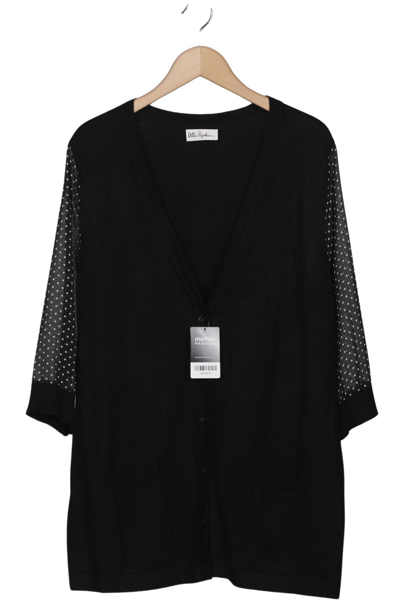 

Ulla Popken Damen Strickjacke, schwarz, Gr. 46