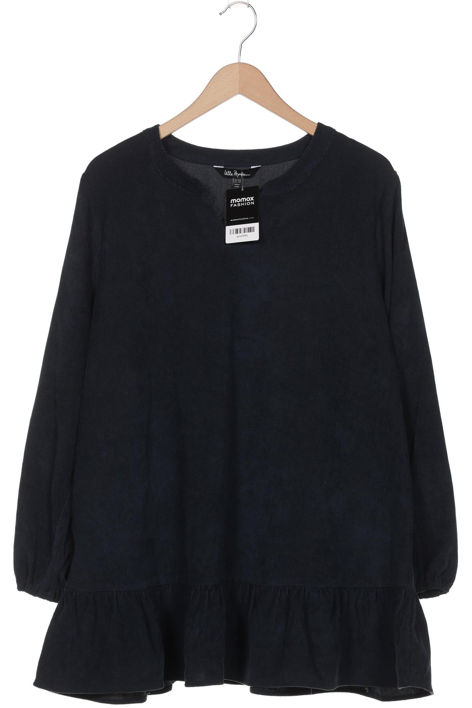 

Ulla Popken Damen Langarmshirt, marineblau, Gr. 46