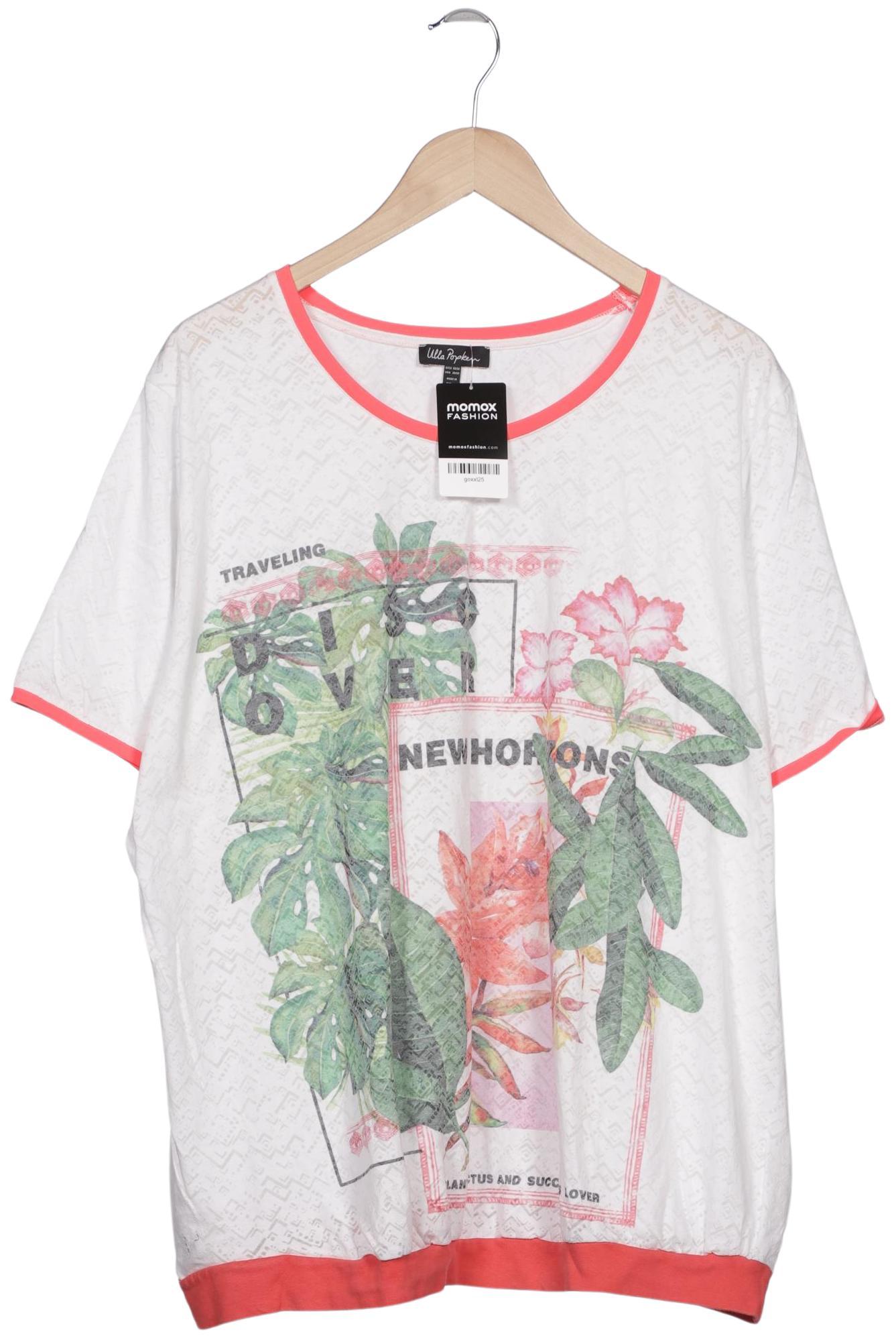 

Ulla Popken Damen T-Shirt, weiß, Gr. 50