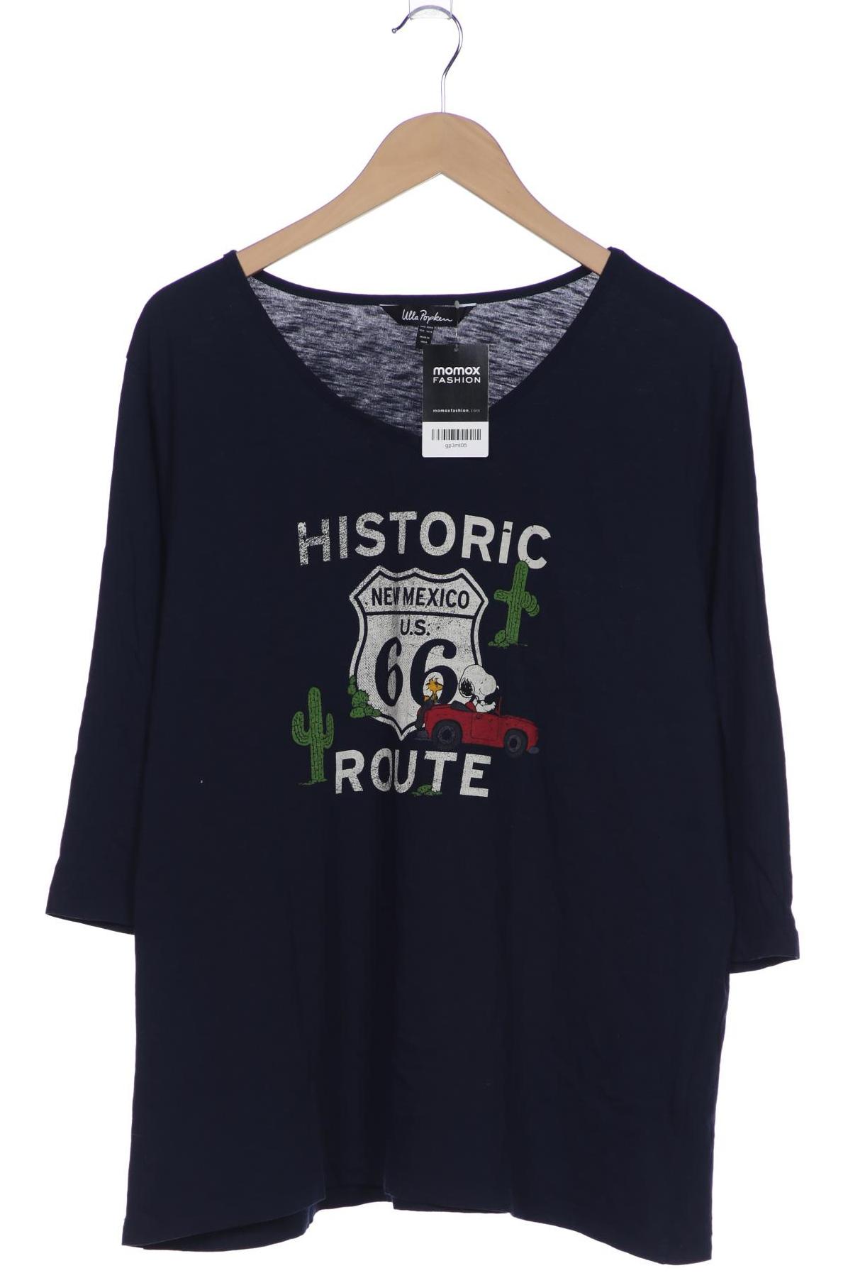 

Ulla Popken Damen Langarmshirt, marineblau, Gr. 46