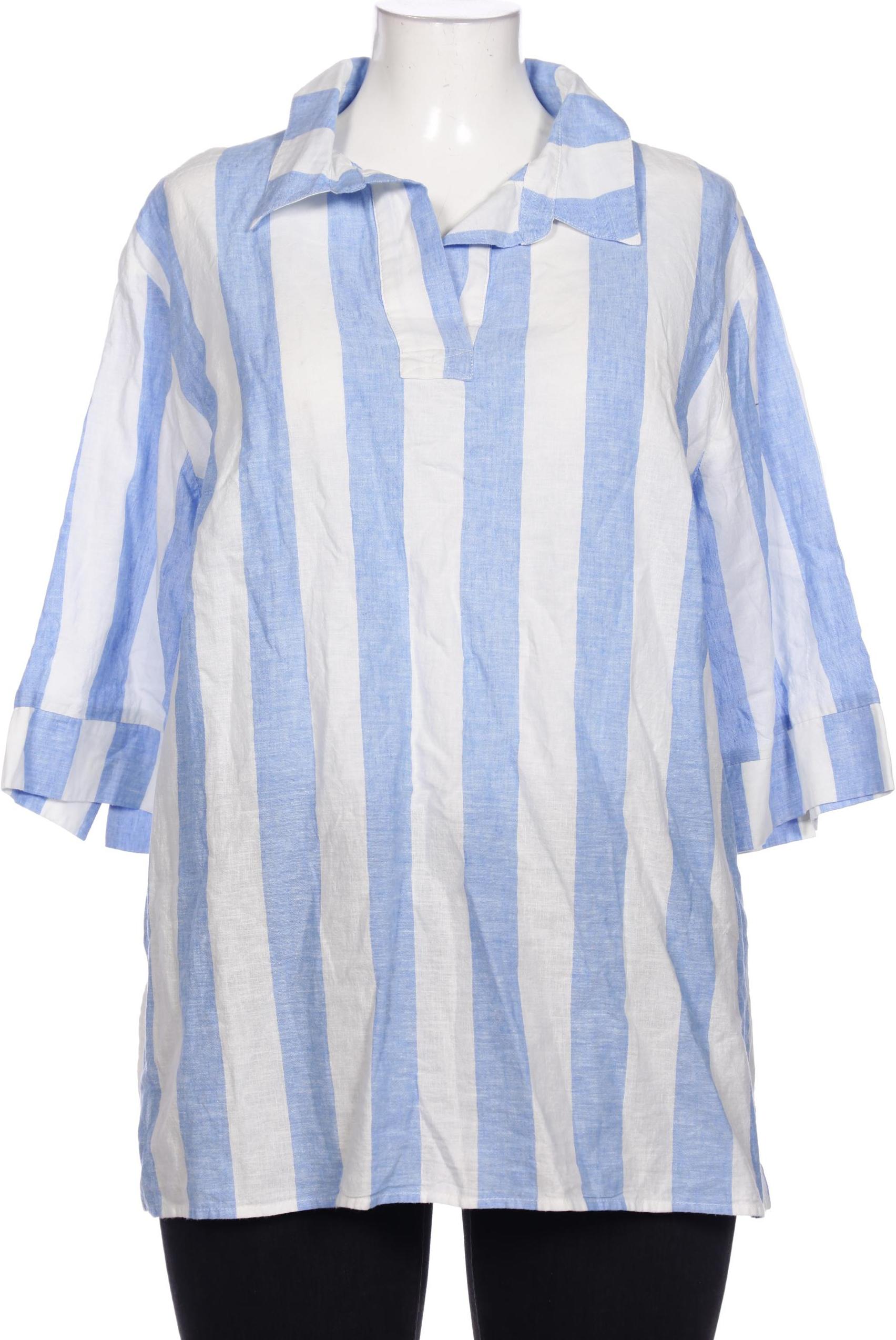 

Ulla Popken Damen Bluse, blau, Gr. 46