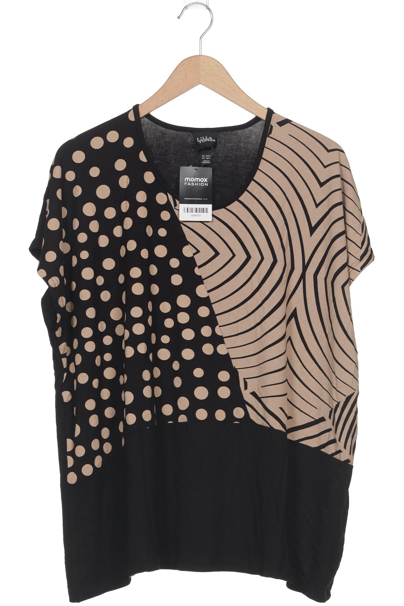 

Ulla Popken Damen T-Shirt, schwarz, Gr. 50