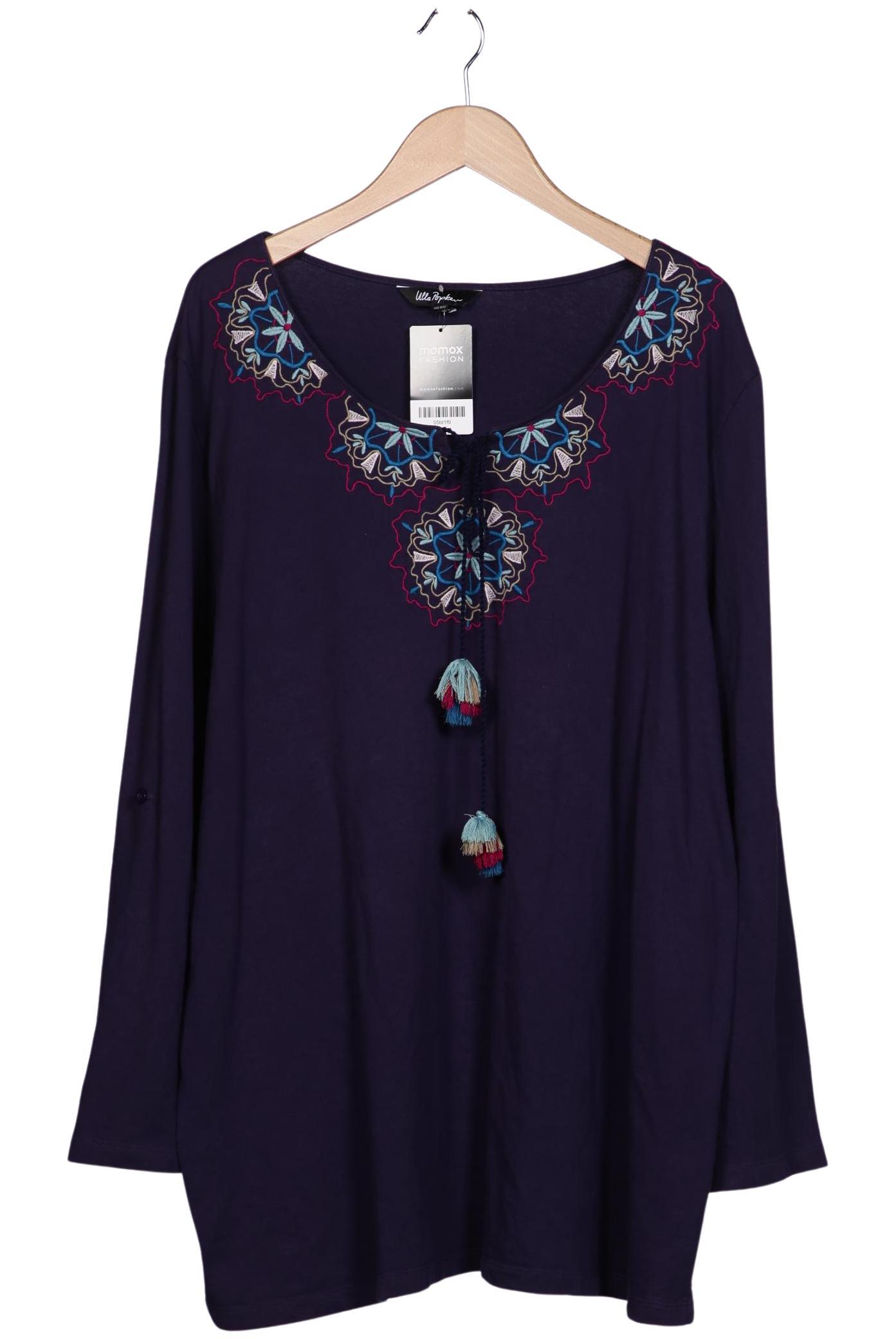 

Ulla Popken Damen Langarmshirt, marineblau, Gr. 50