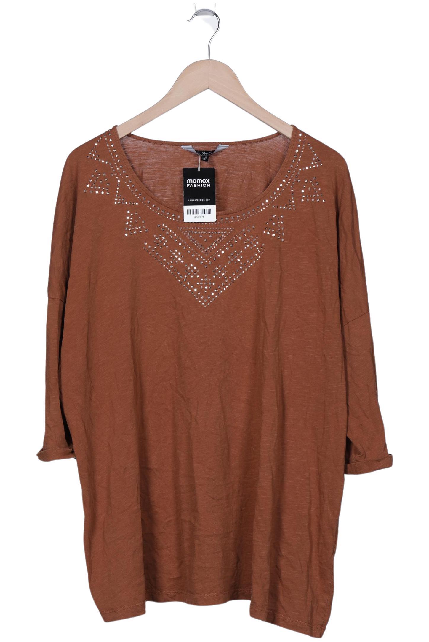

Ulla Popken Damen T-Shirt, braun, Gr. 50