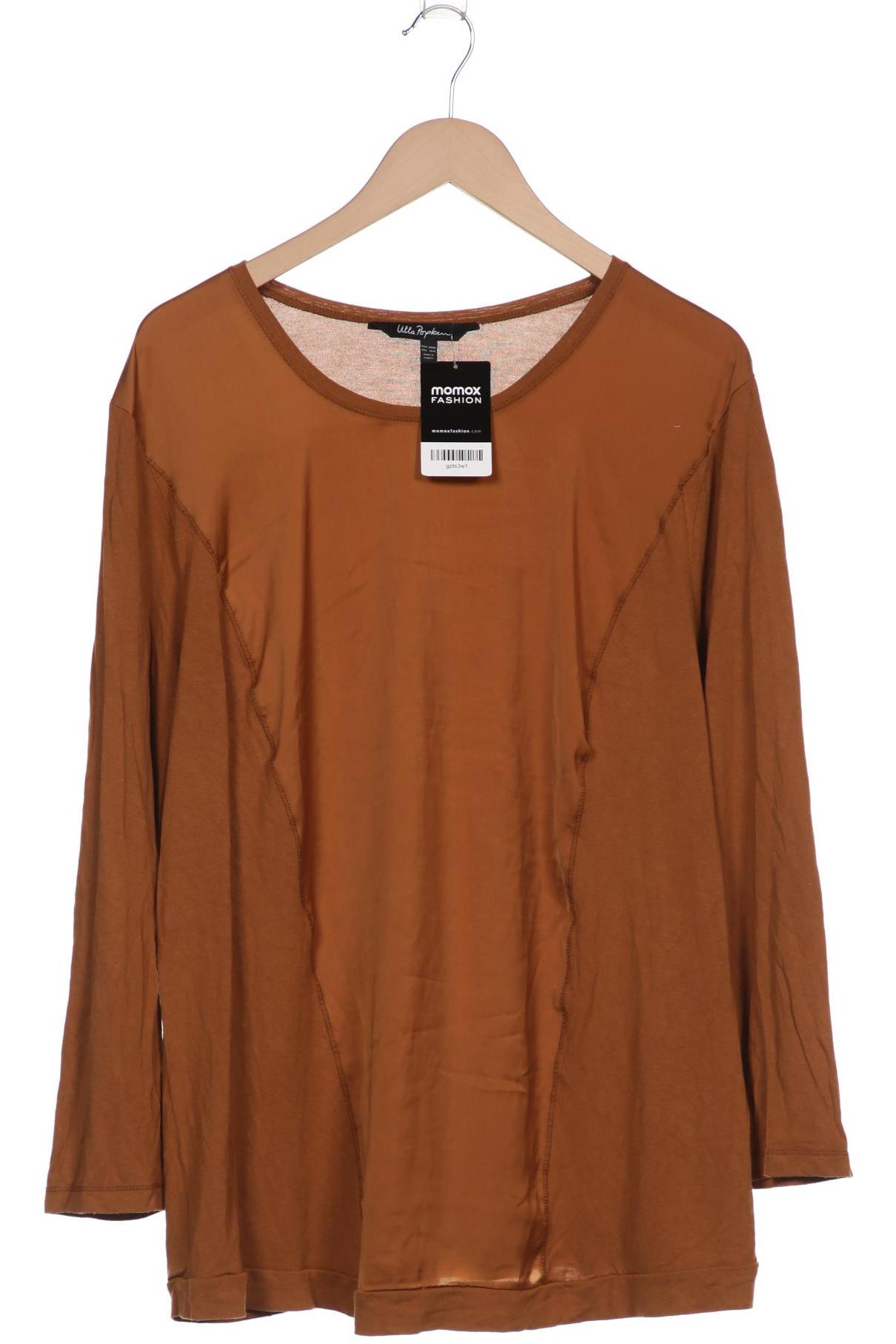 

Ulla Popken Damen Langarmshirt, braun
