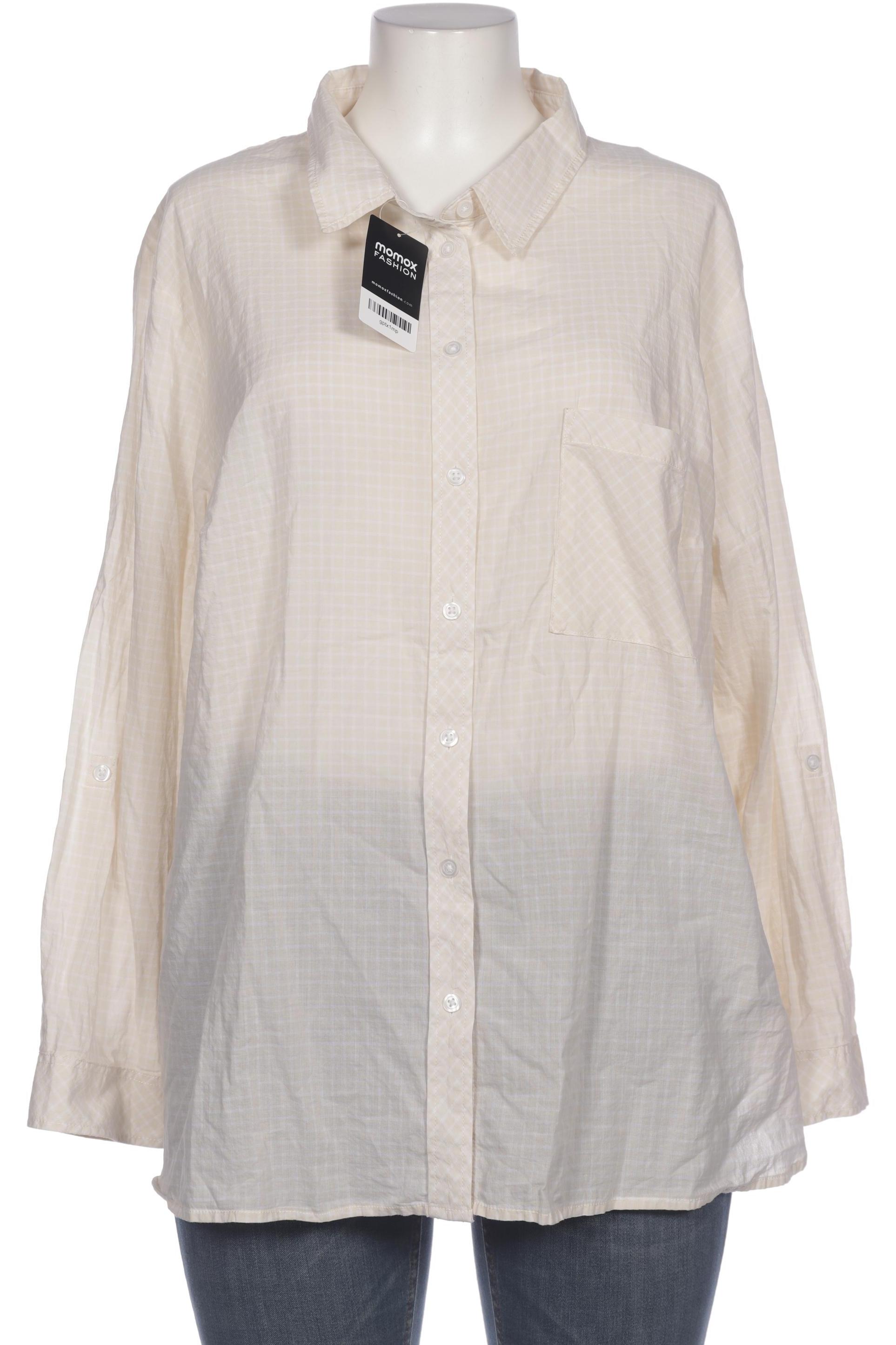 

Ulla Popken Damen Bluse, beige, Gr. 48
