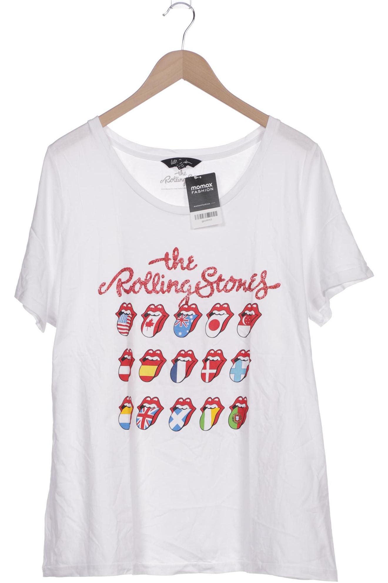 

Ulla Popken Damen T-Shirt, weiß, Gr. 46