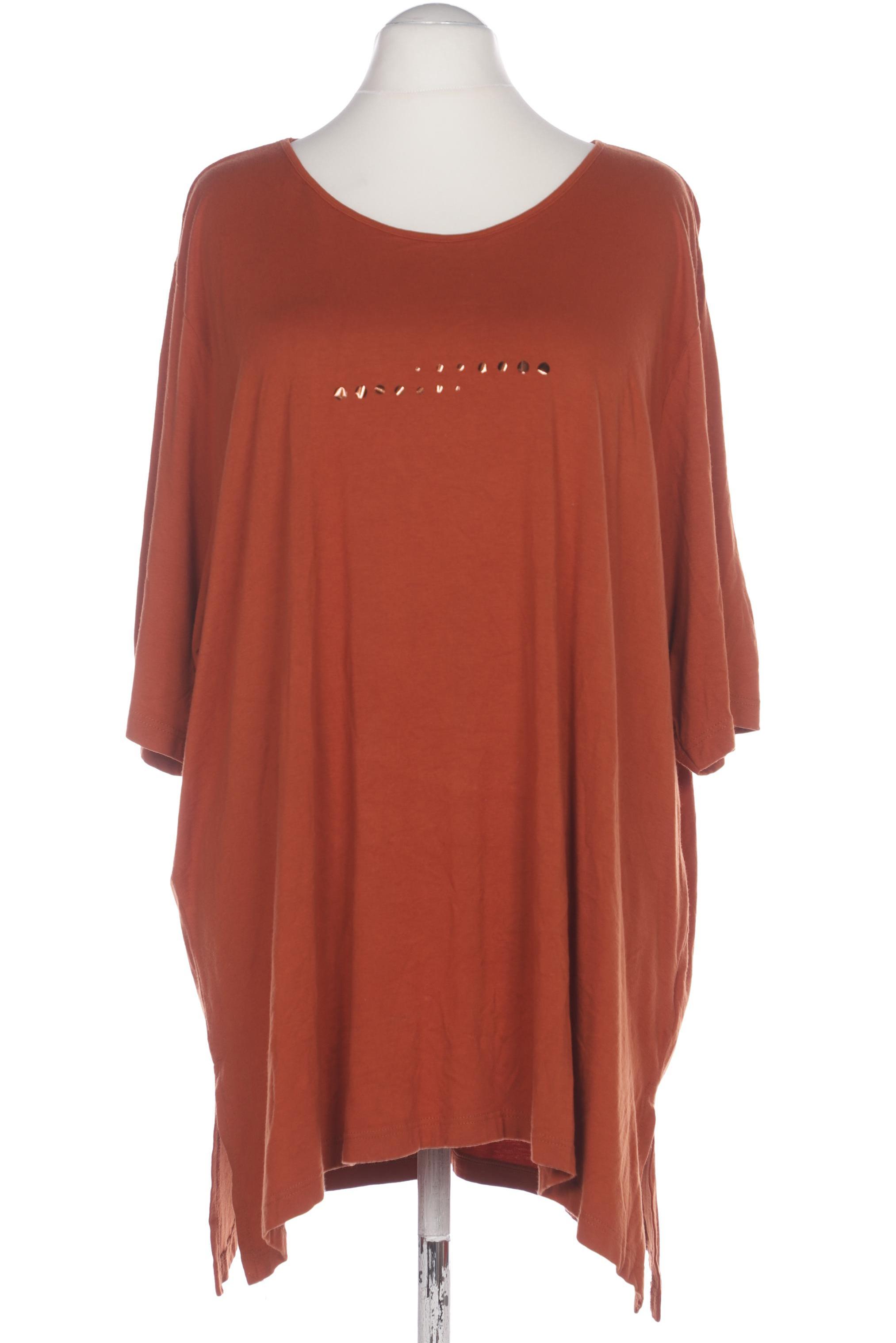 

Ulla Popken Damen T-Shirt, orange, Gr. 54