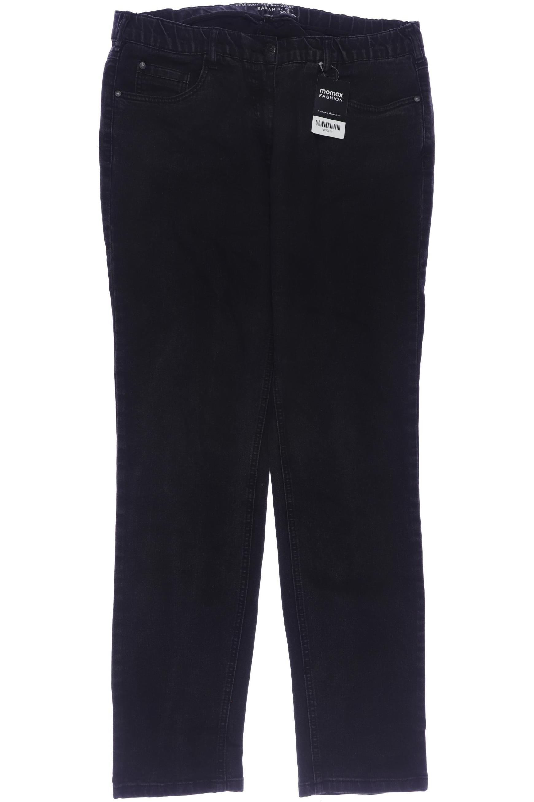 

Ulla Popken Damen Jeans, schwarz, Gr. 92