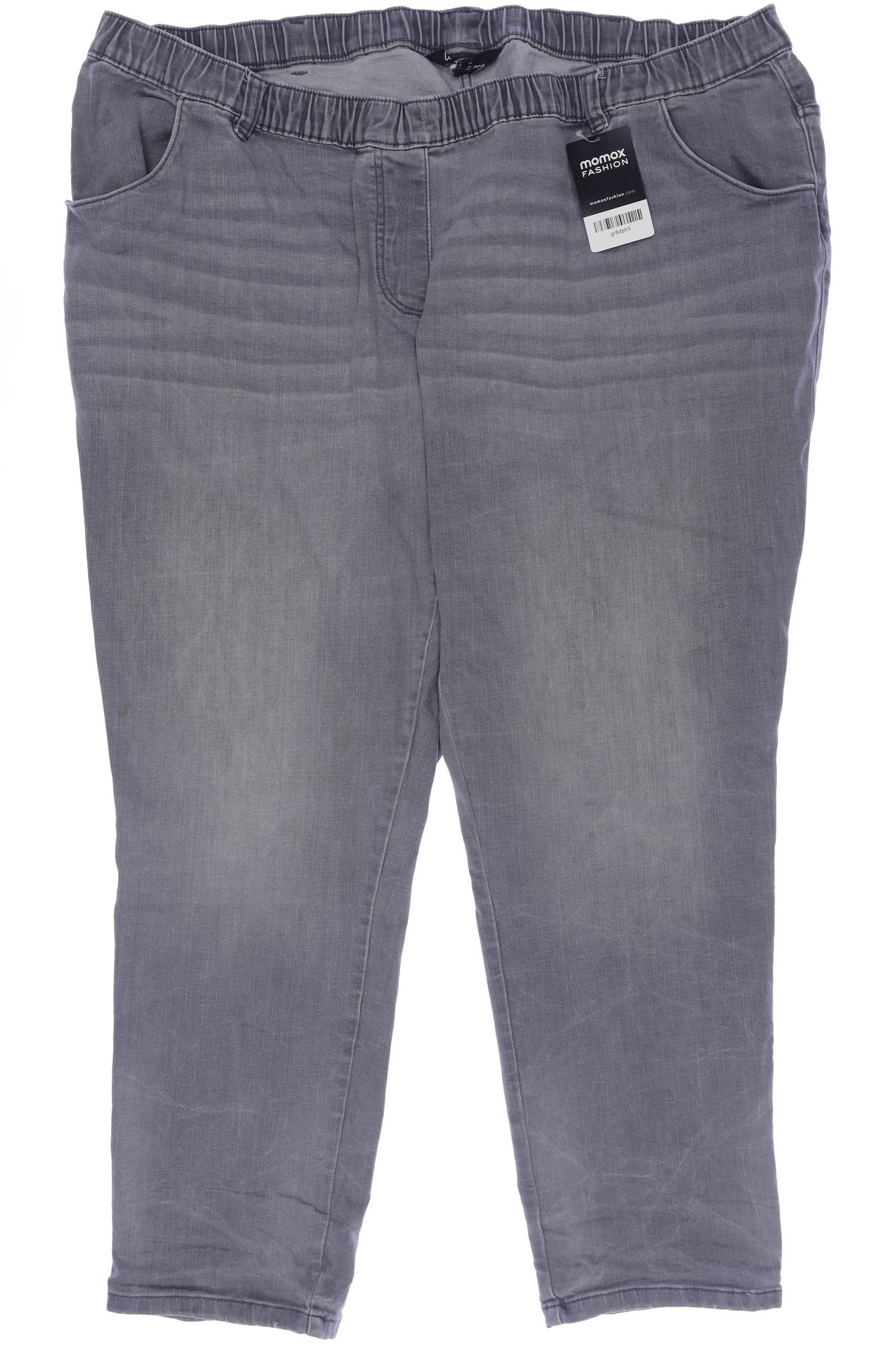 

Ulla Popken Damen Jeans, grau, Gr. 56