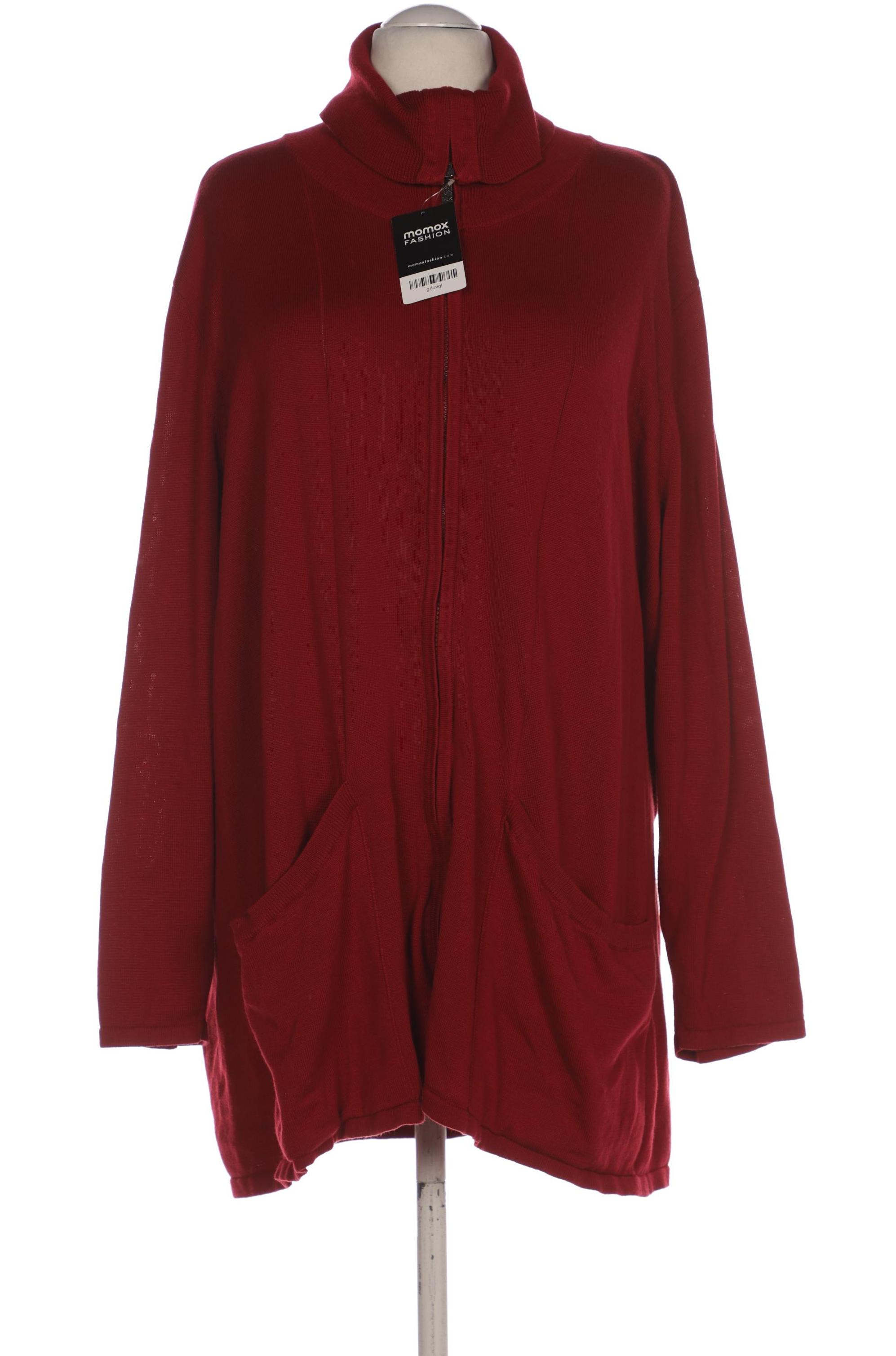 

Ulla Popken Damen Strickjacke, bordeaux