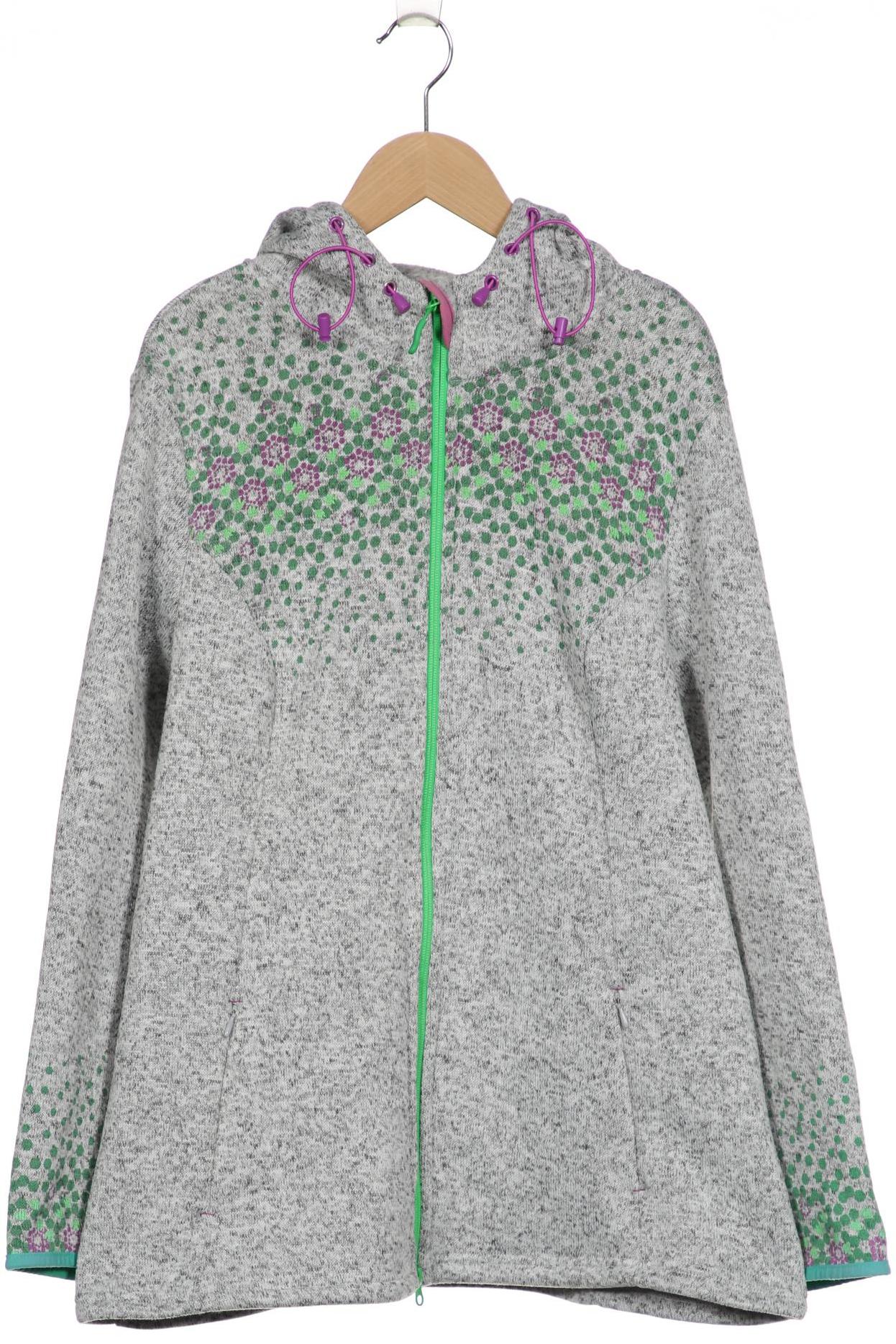 

Ulla Popken Damen Kapuzenpullover, grau