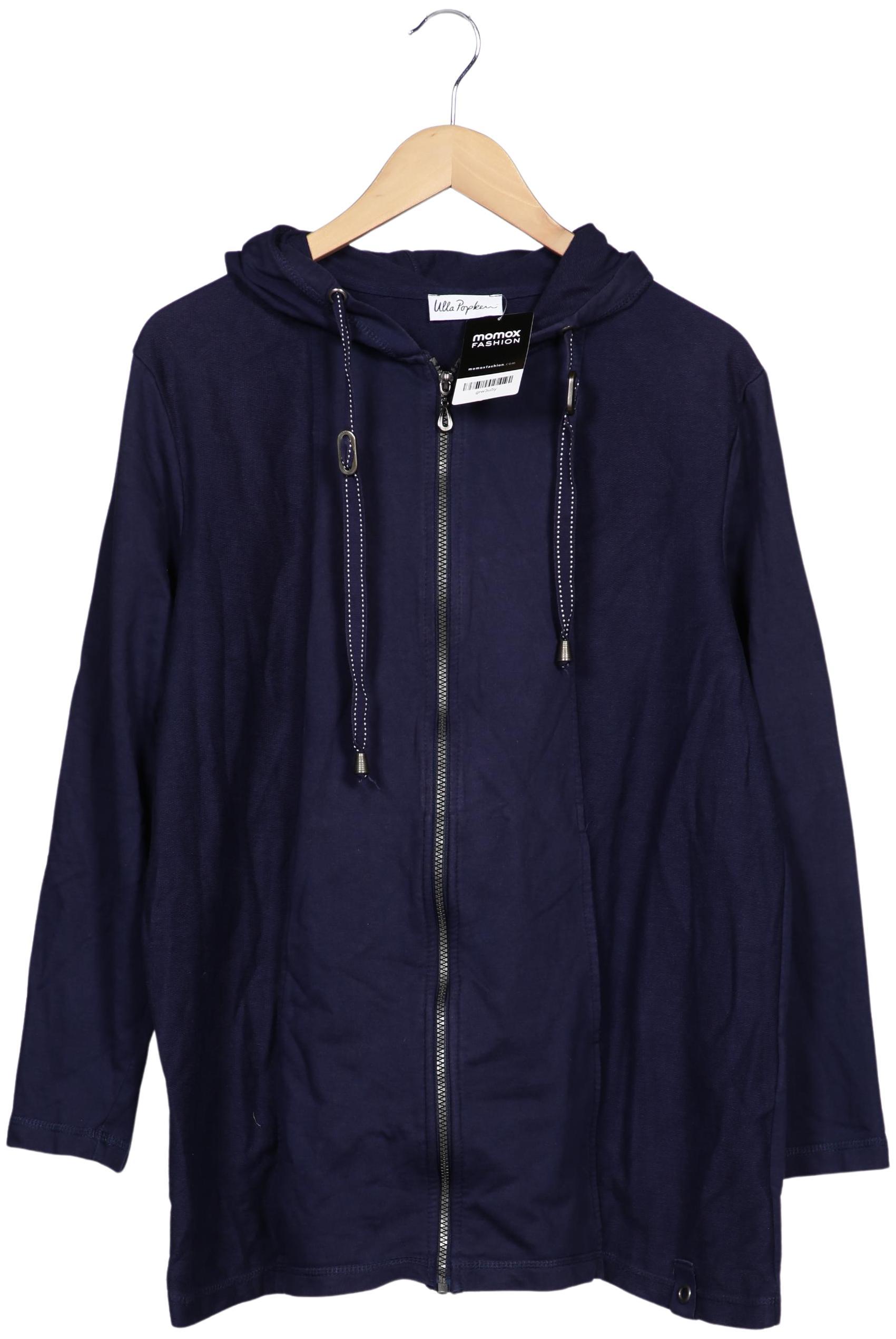 

Ulla Popken Damen Kapuzenpullover, marineblau, Gr. 46