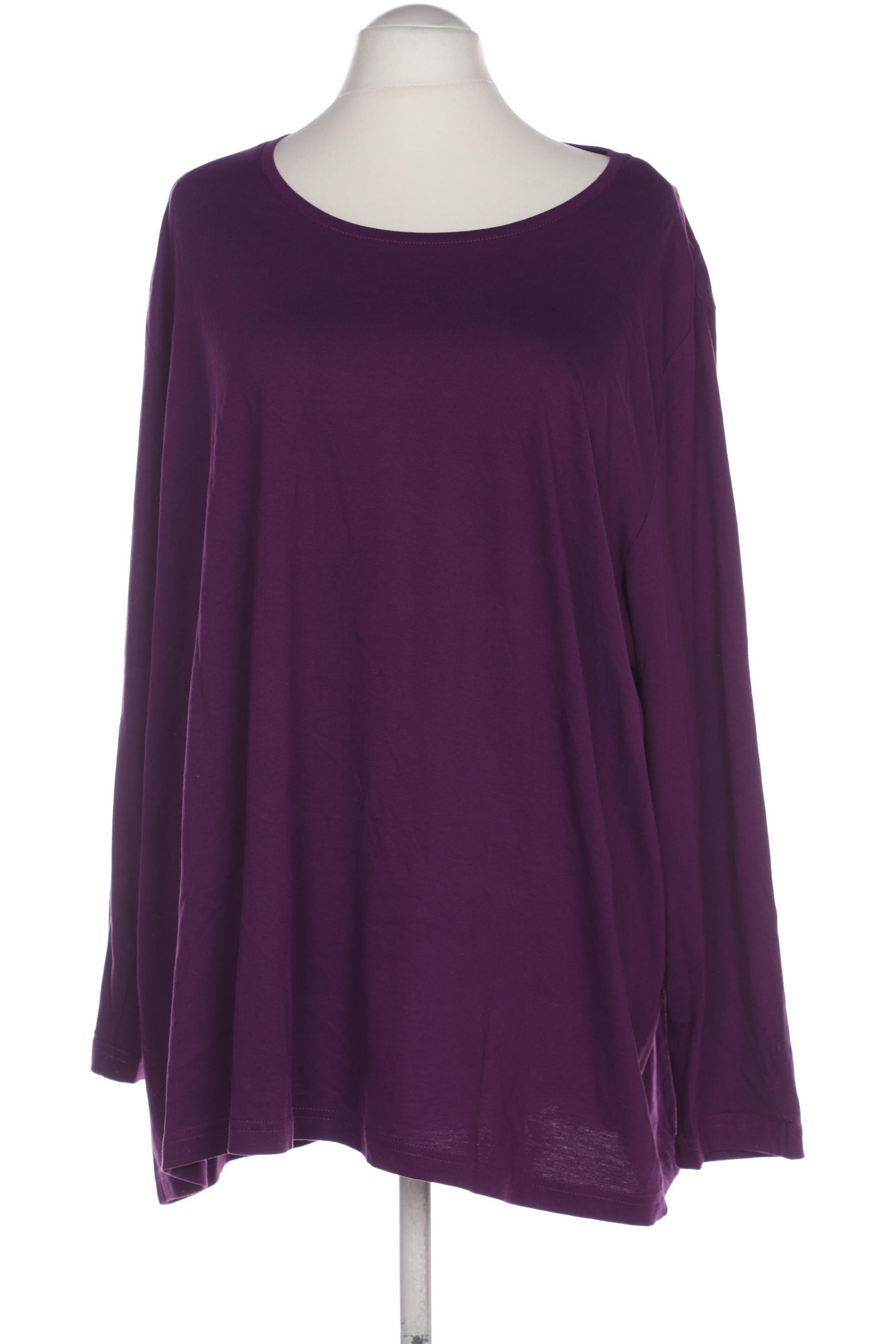 

Ulla Popken Damen Langarmshirt, flieder, Gr. 58