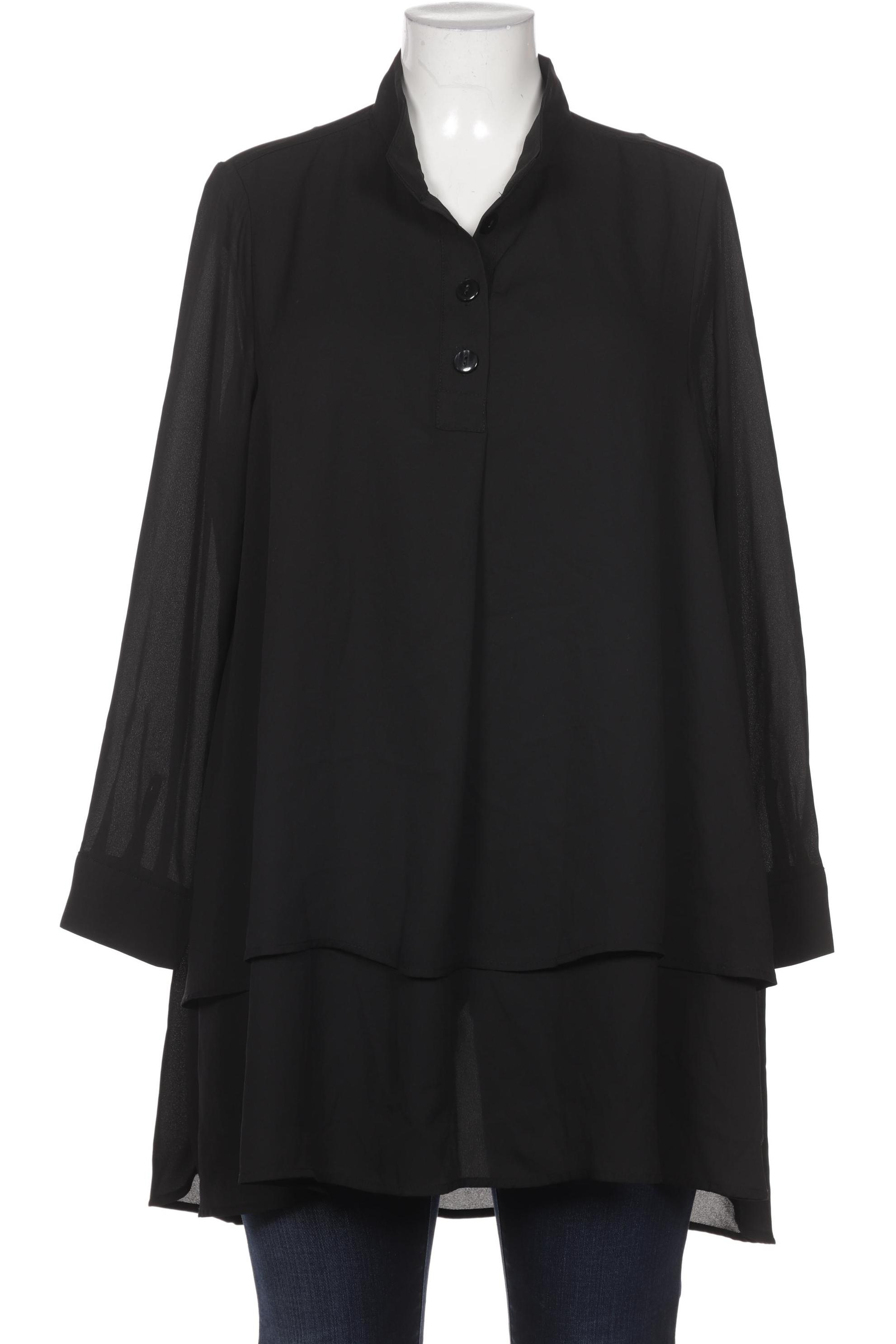 

Ulla Popken Damen Bluse, schwarz, Gr. 42